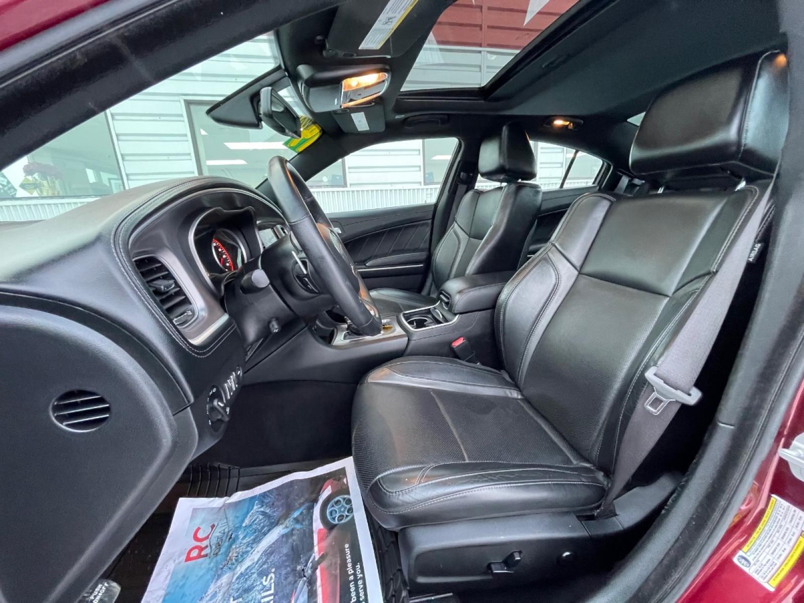 2019 Burgundy /Black Dodge Charger GT AWD (2C3CDXJG6KH) with an 3.6L V6 DOHC 24V engine, 8A transmission, located at 44152 Sterling Highway, Soldotna, 99669, (907) 262-5555, 60.484917, -151.062408 - Photo #8