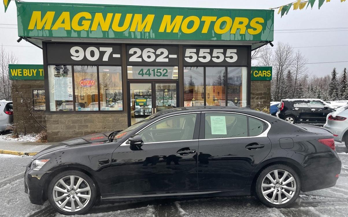 2013 BLACK Lexus GS 350 RWD (JTHBE1BL9D5) with an 3.5L V6 DOHC 24V engine, 6-Speed Automatic transmission, located at 44152 Sterling Highway, Soldotna, 99669, (907) 262-5555, 60.484917, -151.062408 - Photo #0