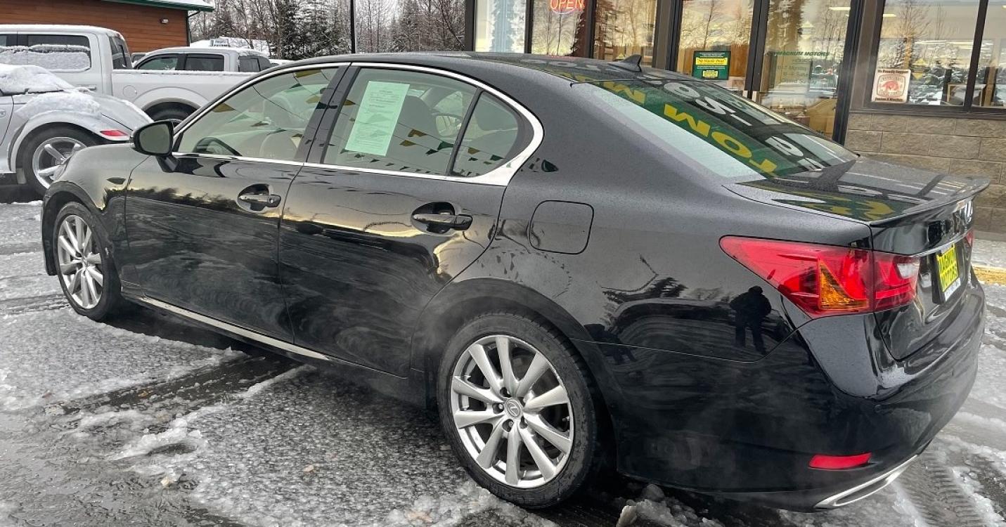 2013 BLACK Lexus GS 350 RWD (JTHBE1BL9D5) with an 3.5L V6 DOHC 24V engine, 6-Speed Automatic transmission, located at 44152 Sterling Highway, Soldotna, 99669, (907) 262-5555, 60.484917, -151.062408 - Photo #1
