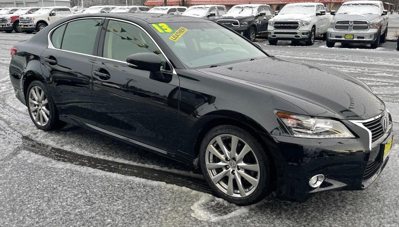2013 BLACK Lexus GS 350 RWD (JTHBE1BL9D5) with an 3.5L V6 DOHC 24V engine, 6-Speed Automatic transmission, located at 44152 Sterling Highway, Soldotna, 99669, (907) 262-5555, 60.484917, -151.062408 - Photo #4