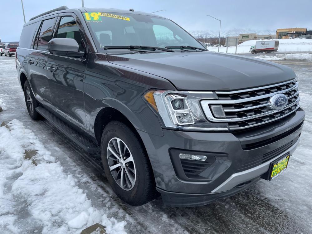 2019 Gray /Gray Ford Expedition MAX XLT 4WD (1FMJK1JT6KE) with an 3.5L V6 DOHC 24V FFV engine, 6A transmission, located at 1960 Industrial Drive, Wasilla, 99654, (907) 376-5555, 61.573475, -149.400146 - Photo #6