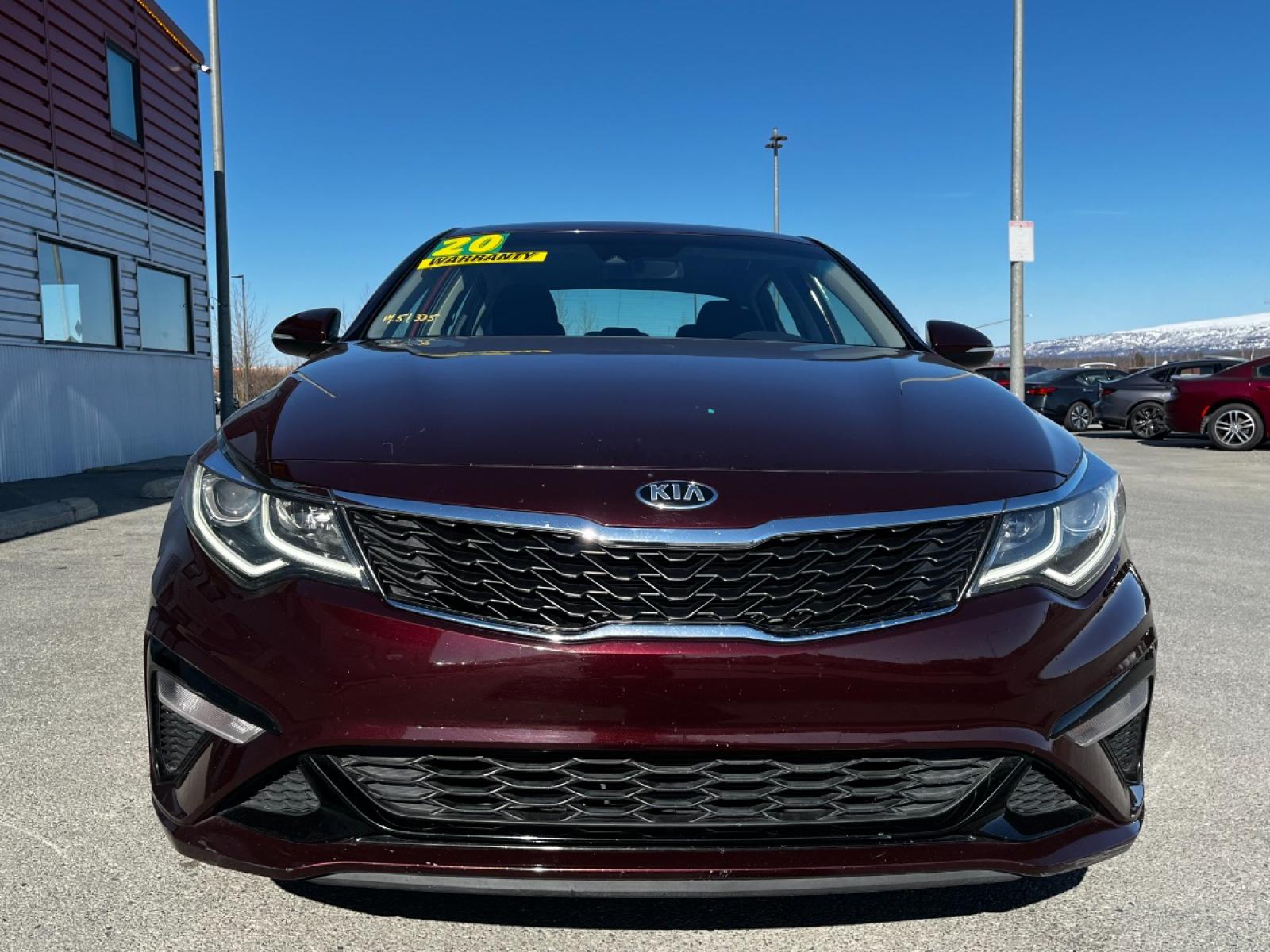 2020 Burgundy Kia Optima LX (5XXGT4L37LG) with an 2.4L L4 DOHC 16V engine, 6A transmission, located at 44152 Sterling Highway, Soldotna, 99669, (907) 262-5555, 60.484917, -151.062408 - Photo #6