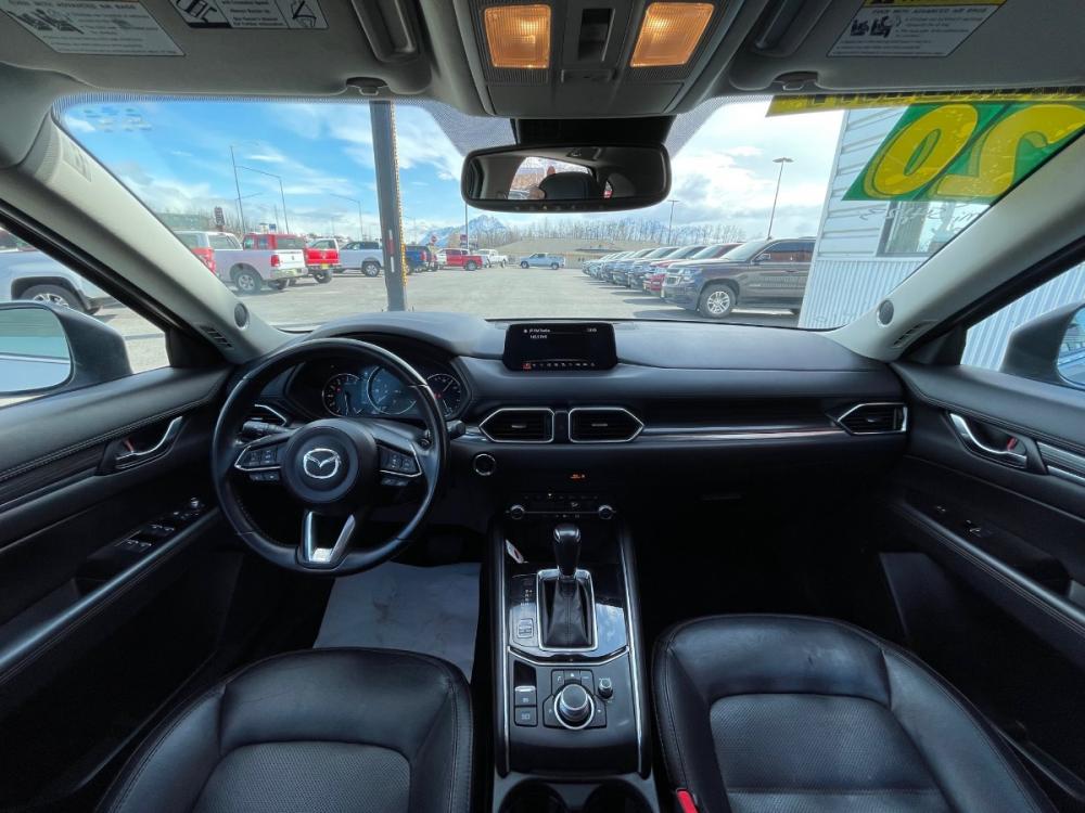 2020 Silver /Black Mazda CX-5 Grand Touring AWD (JM3KFBDM5L0) with an 2.5L L4 DOHC 16V engine, 6A transmission, located at 1960 Industrial Drive, Wasilla, 99654, (907) 376-5555, 61.573475, -149.400146 - Photo #12