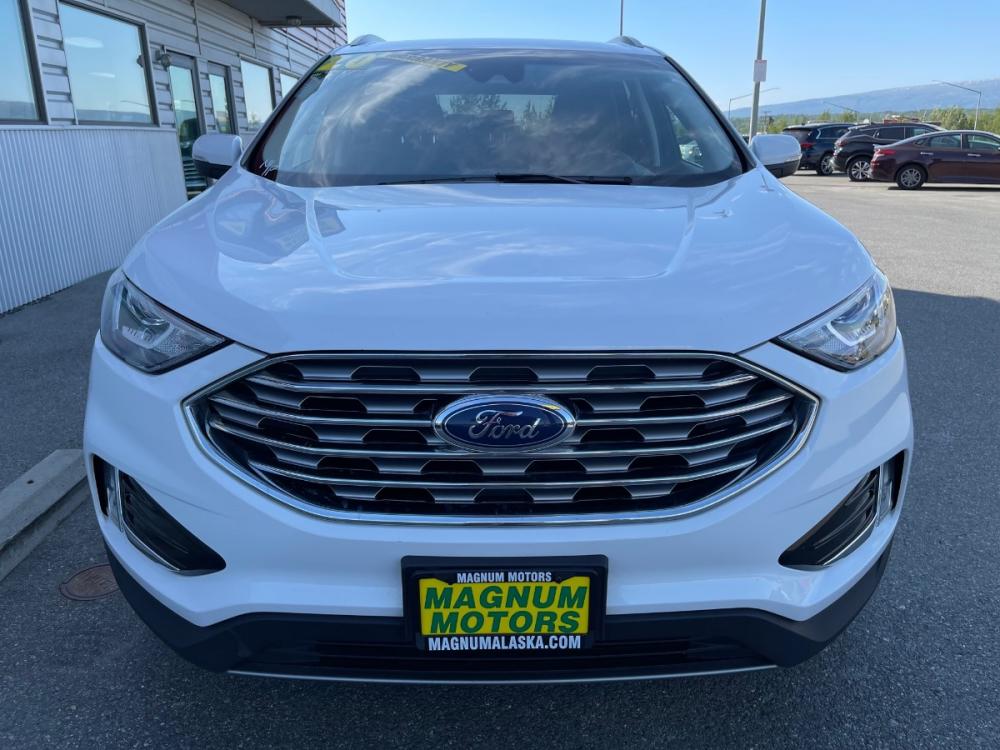 2020 White /Black Ford Edge SEL AWD (2FMPK4J91LB) with an 2.0L L4 DOHC 16V engine, 6A transmission, located at 1960 Industrial Drive, Wasilla, 99654, (907) 376-5555, 61.573475, -149.400146 - Photo #7