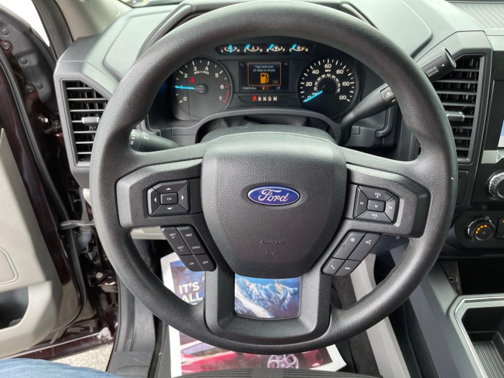 2019 Plum /Gray Ford F-150 XLT SuperCrew 4WD (1FTEW1E48KK) with an 3.5L V6 TURBO engine, 6A transmission, located at 1960 Industrial Drive, Wasilla, 99654, (907) 376-5555, 61.573475, -149.400146 - Photo #15