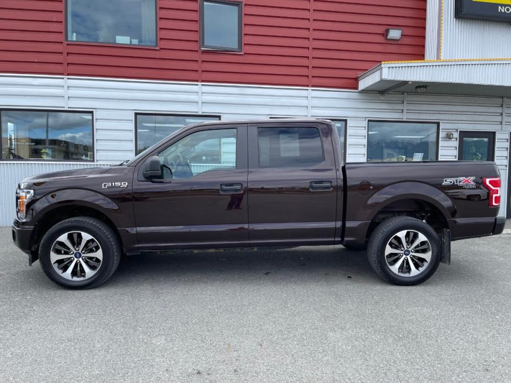 2019 Plum /Gray Ford F-150 XLT SuperCrew 4WD (1FTEW1E48KK) with an 3.5L V6 TURBO engine, 6A transmission, located at 1960 Industrial Drive, Wasilla, 99654, (907) 376-5555, 61.573475, -149.400146 - Photo #2