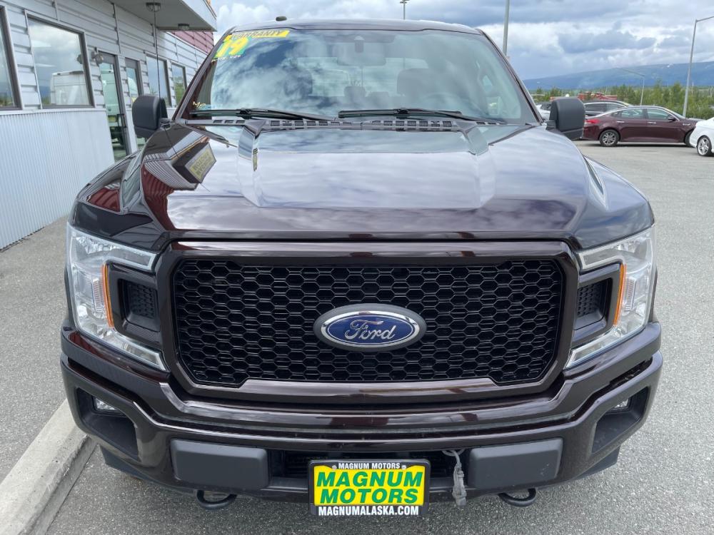 2019 Plum /Gray Ford F-150 XLT SuperCrew 4WD (1FTEW1E48KK) with an 3.5L V6 TURBO engine, 6A transmission, located at 1960 Industrial Drive, Wasilla, 99654, (907) 376-5555, 61.573475, -149.400146 - Photo #7