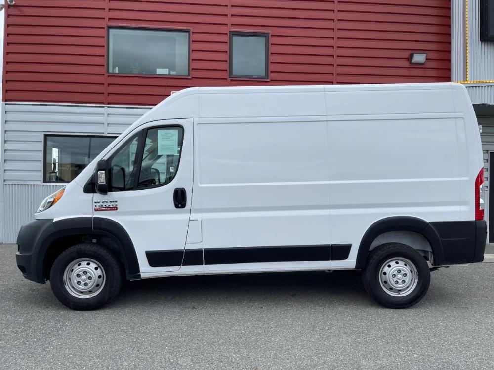 2020 White RAM Promaster 1500 High Roof Tradesman 136-in. WB (3C6TRVBG8LE) with an 3.6L V6 engine, 6A transmission, located at 1960 Industrial Drive, Wasilla, 99654, (907) 376-5555, 61.573475, -149.400146 - Photo #1