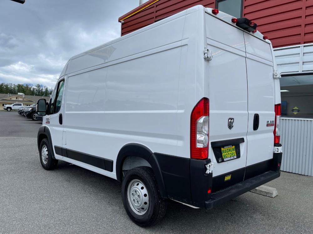 2020 White RAM Promaster 1500 High Roof Tradesman 136-in. WB (3C6TRVBG8LE) with an 3.6L V6 engine, 6A transmission, located at 1960 Industrial Drive, Wasilla, 99654, (907) 376-5555, 61.573475, -149.400146 - Photo #2