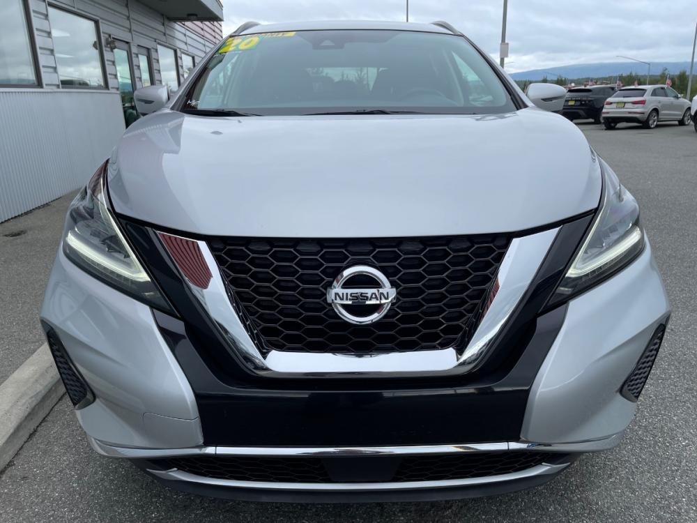 2020 Silver /Black Nissan Murano SV AWD (5N1AZ2BS7LN) with an 3.5L V6 DOHC 24V engine, CVT transmission, located at 1960 Industrial Drive, Wasilla, 99654, (907) 376-5555, 61.573475, -149.400146 - Photo #7