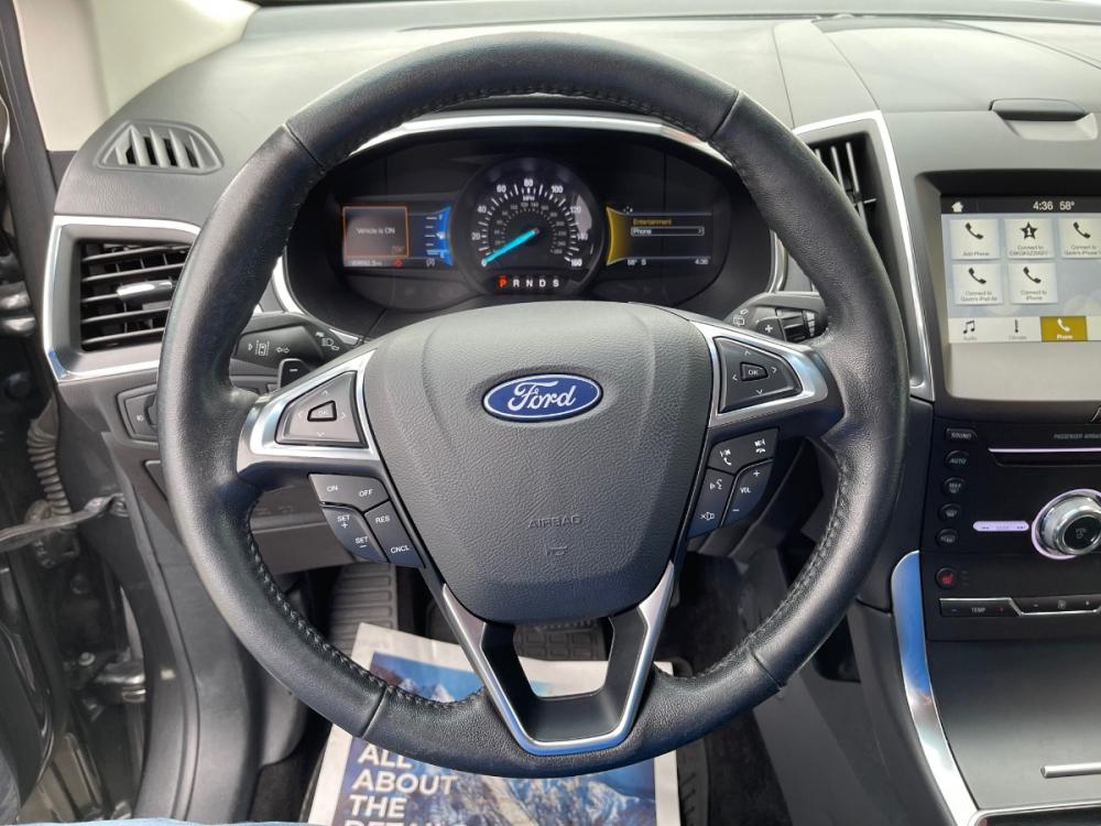 2019 Gray /Black Ford Edge Titanium AWD (2FMPK4K96KB) with an 2.0L L4 DOHC 16V engine, 6A transmission, located at 44152 Sterling Highway, Soldotna, 99669, (907) 262-5555, 60.484917, -151.062408 - Photo #14