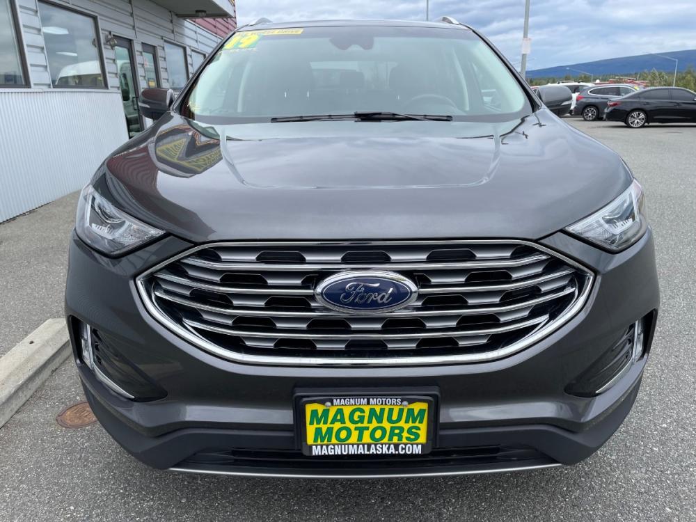 2019 Gray /Black Ford Edge Titanium AWD (2FMPK4K96KB) with an 2.0L L4 DOHC 16V engine, 6A transmission, located at 44152 Sterling Highway, Soldotna, 99669, (907) 262-5555, 60.484917, -151.062408 - Photo #6