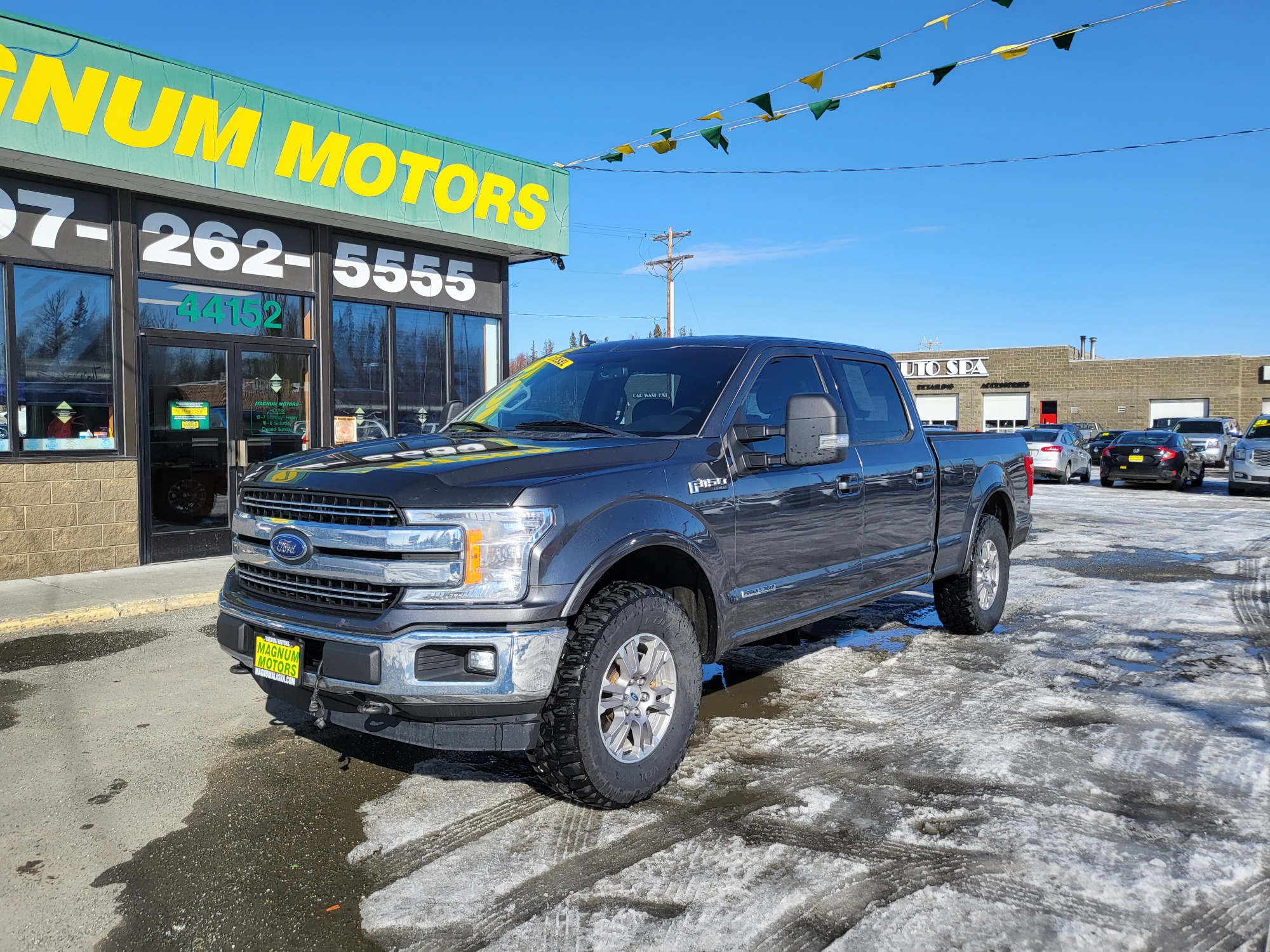 photo of 2018 Ford F-150 Lariat SuperCrew Long Bed Diesel 4WD