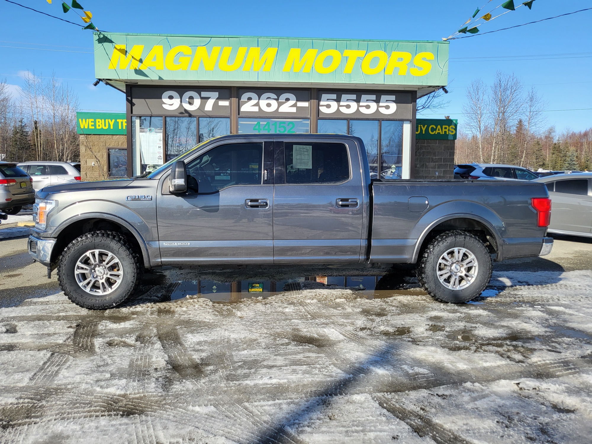 photo of 2018 Ford F-150 Lariat SuperCrew Long Bed Diesel 4WD