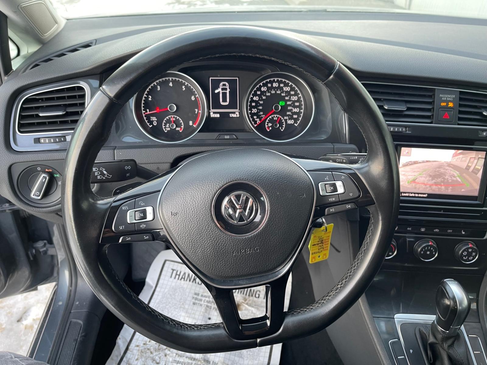 2019 Gray /Black Volkswagen Golf SportWagen 1.4T S 4Motion 6A (3VW117AU9KM) with an 1.8L L4 DOHC 16V engine, 6A transmission, located at 44152 Sterling Highway, Soldotna, 99669, (907) 262-5555, 60.484917, -151.062408 - Photo #15