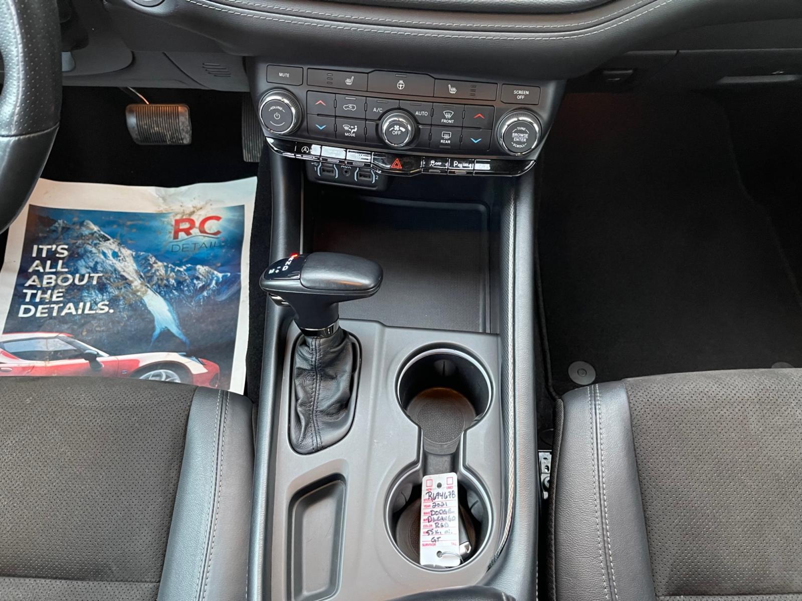 2021 Red /Black Dodge Durango GT AWD (1C4RDJDG3MC) with an 3.6L V6 DOHC 24V engine, 8A transmission, located at 44152 Sterling Highway, Soldotna, 99669, (907) 262-5555, 60.484917, -151.062408 - Photo #14
