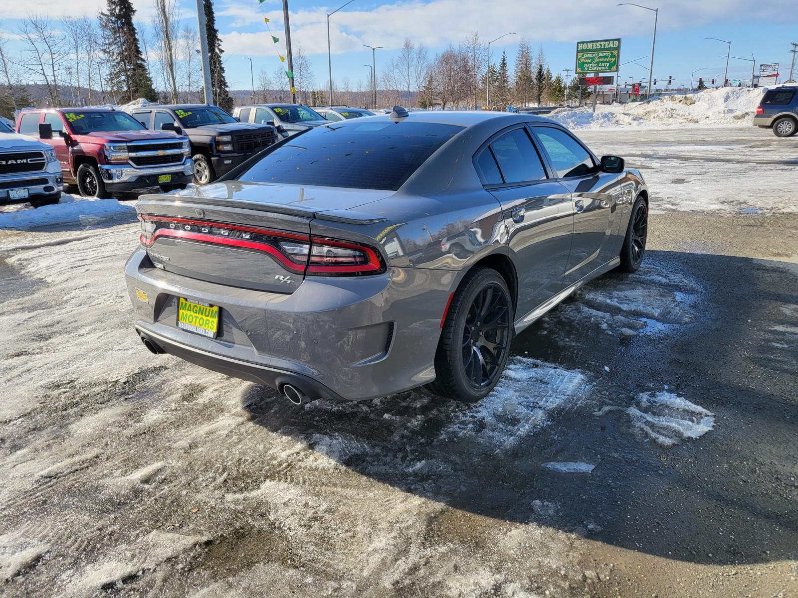 2018 /BLACK Dodge Charger R/T (2C3CDXCT3JH) with an 5.7L V8 OHV 16V engine, 8A transmission, located at 44152 Sterling Highway, Soldotna, 99669, (907) 262-5555, 60.484917, -151.062408 - Photo #6