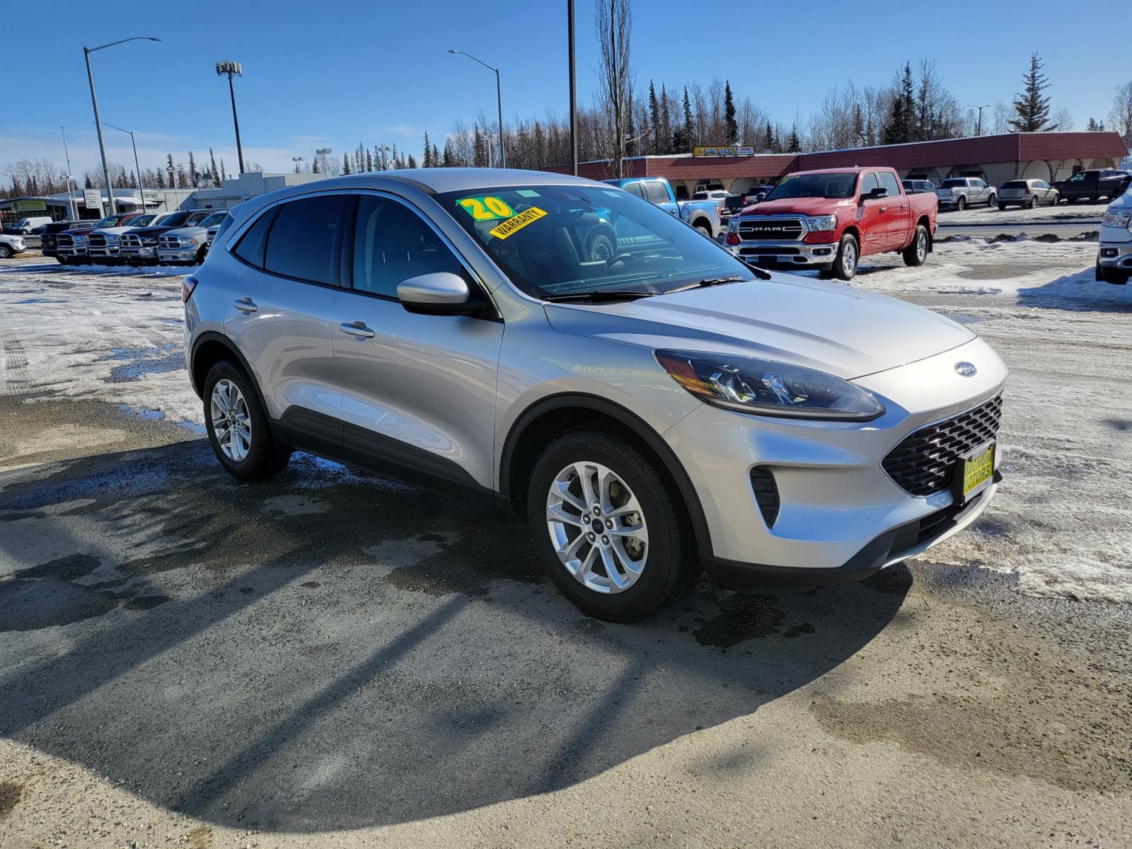 2020 Silver Ford Escape SE AWD (1FMCU9G68LU) with an 1.5L L3 engine, 6A transmission, located at 44152 Sterling Highway, Soldotna, 99669, (907) 262-5555, 60.484917, -151.062408 - Photo #9