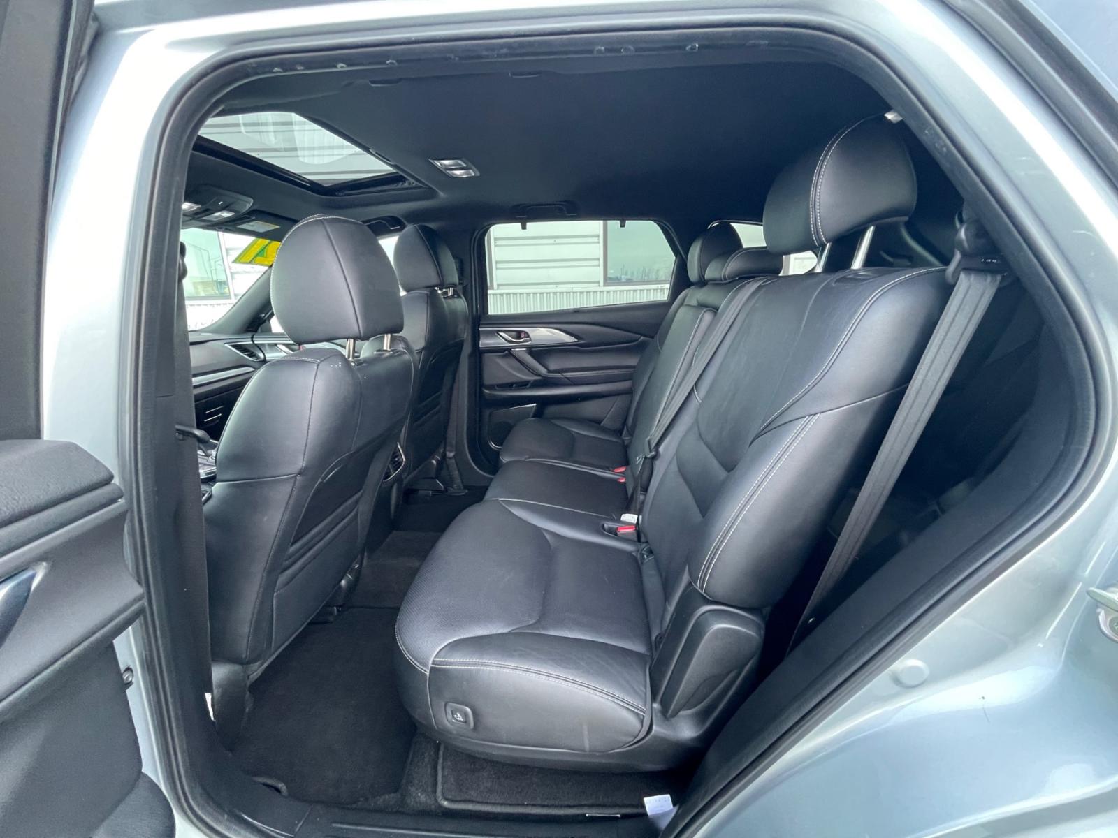 2021 Silver /Black Mazda CX-9 Grand Touring AWD (JM3TCBDY9M0) with an 2.5L L4 DOHC 16V engine, 6A transmission, located at 1960 Industrial Drive, Wasilla, 99654, (907) 376-5555, 61.573475, -149.400146 - Photo #10