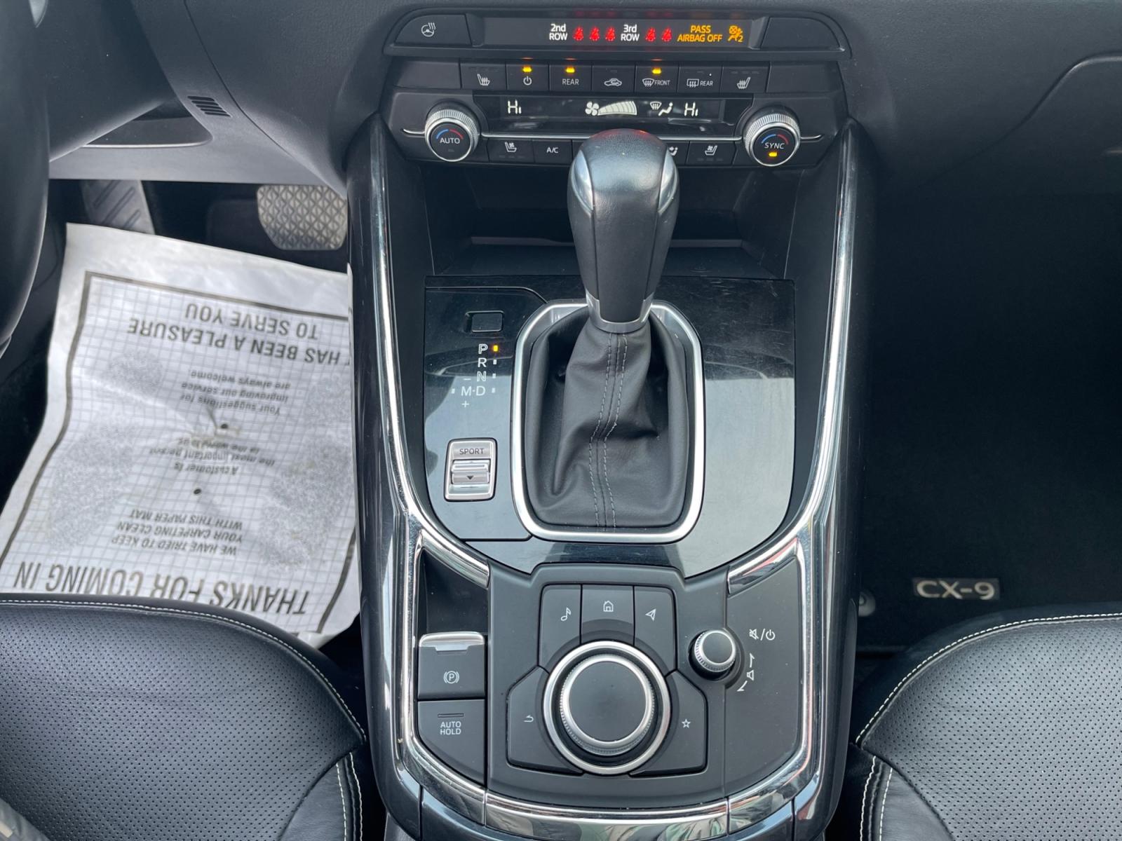 2021 Silver /Black Mazda CX-9 Grand Touring AWD (JM3TCBDY9M0) with an 2.5L L4 DOHC 16V engine, 6A transmission, located at 1960 Industrial Drive, Wasilla, 99654, (907) 376-5555, 61.573475, -149.400146 - Photo #15