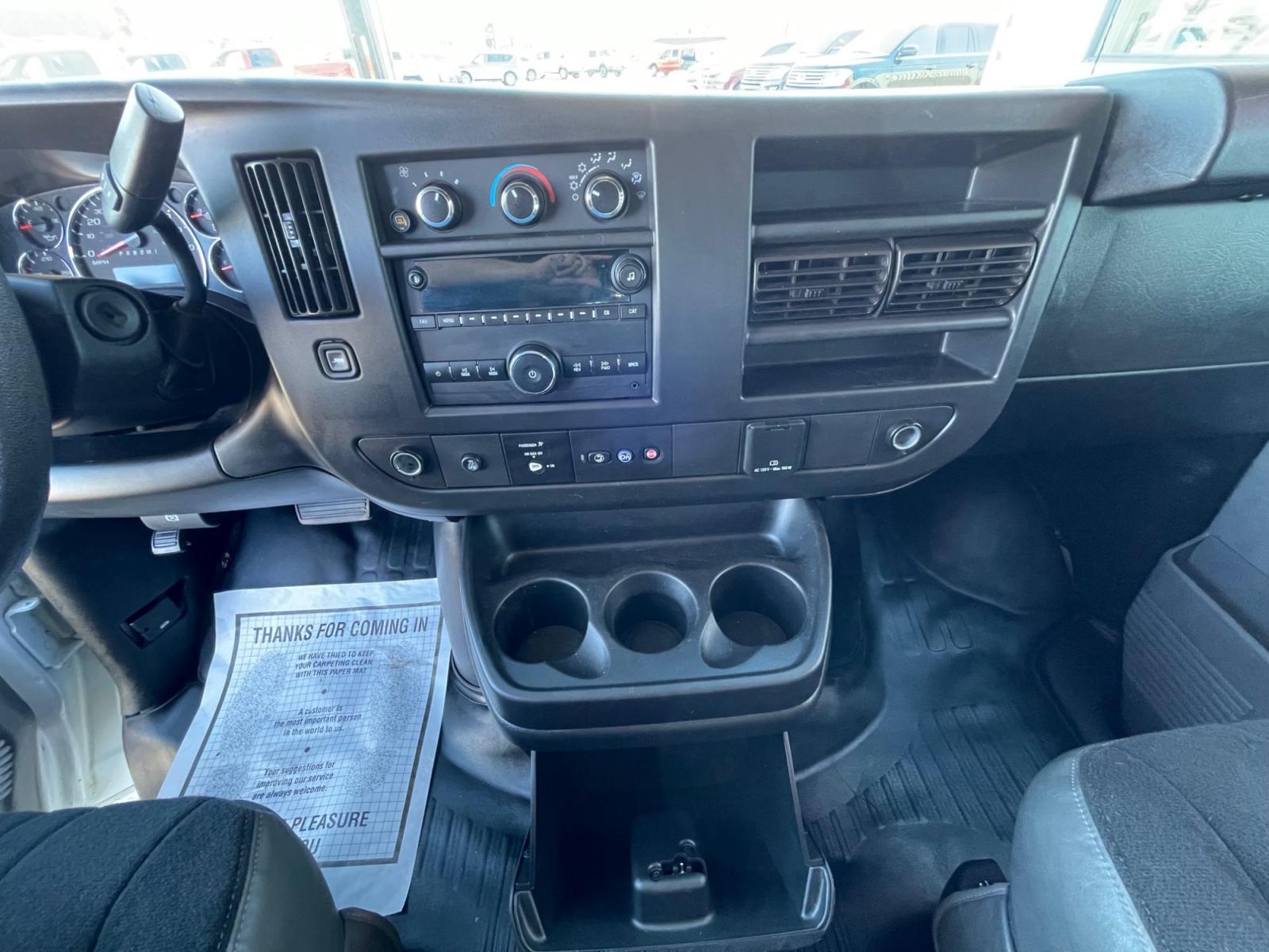 2020 White /Gray Chevrolet Express 2500 Cargo (1GCWGAFG9L1) with an 6.0L V8 OHV 16V FFV engine, 6A transmission, located at 1960 Industrial Drive, Wasilla, 99654, (907) 376-5555, 61.573475, -149.400146 - Photo #10