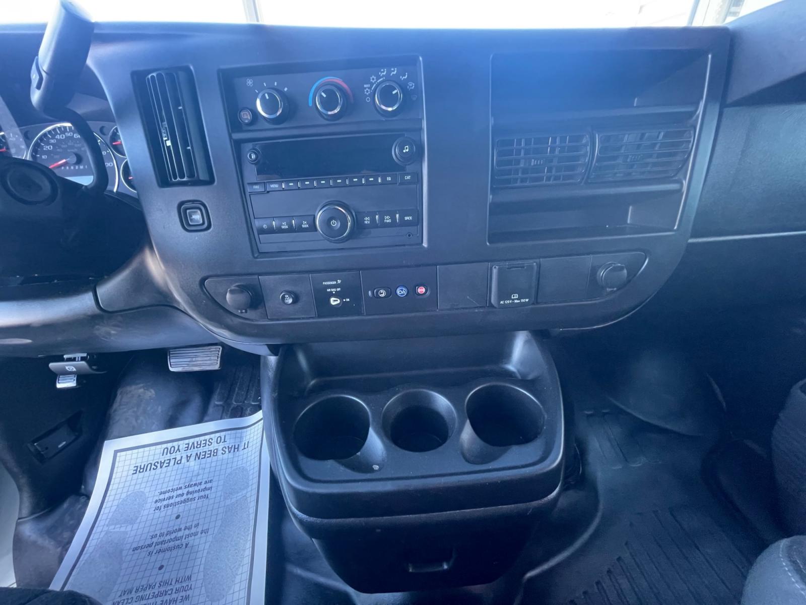 2020 White /Gray Chevrolet Express 2500 Cargo (1GCWGAFG7L1) with an 6.0L V8 OHV 16V FFV engine, 6A transmission, located at 1960 Industrial Drive, Wasilla, 99654, (907) 376-5555, 61.573475, -149.400146 - Photo #10