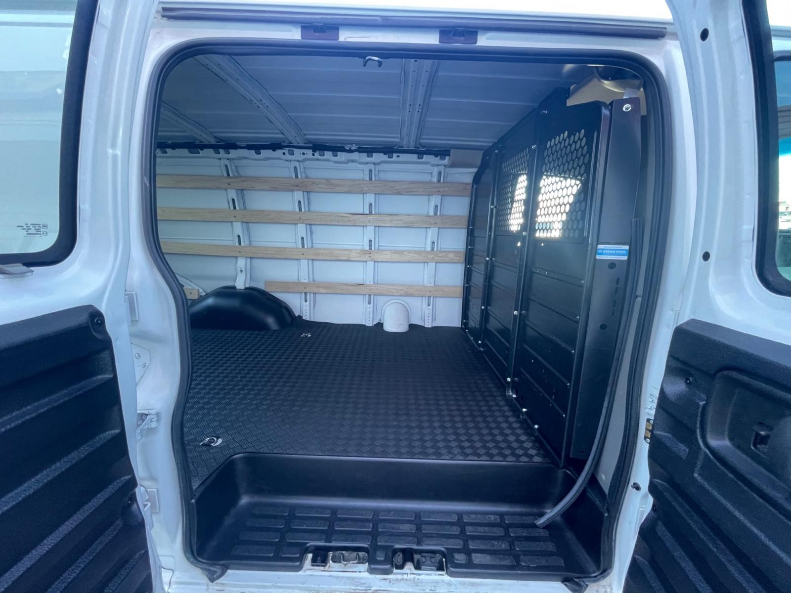 2020 White /Gray Chevrolet Express 2500 Cargo (1GCWGAFG7L1) with an 6.0L V8 OHV 16V FFV engine, 6A transmission, located at 1960 Industrial Drive, Wasilla, 99654, (907) 376-5555, 61.573475, -149.400146 - Photo #12
