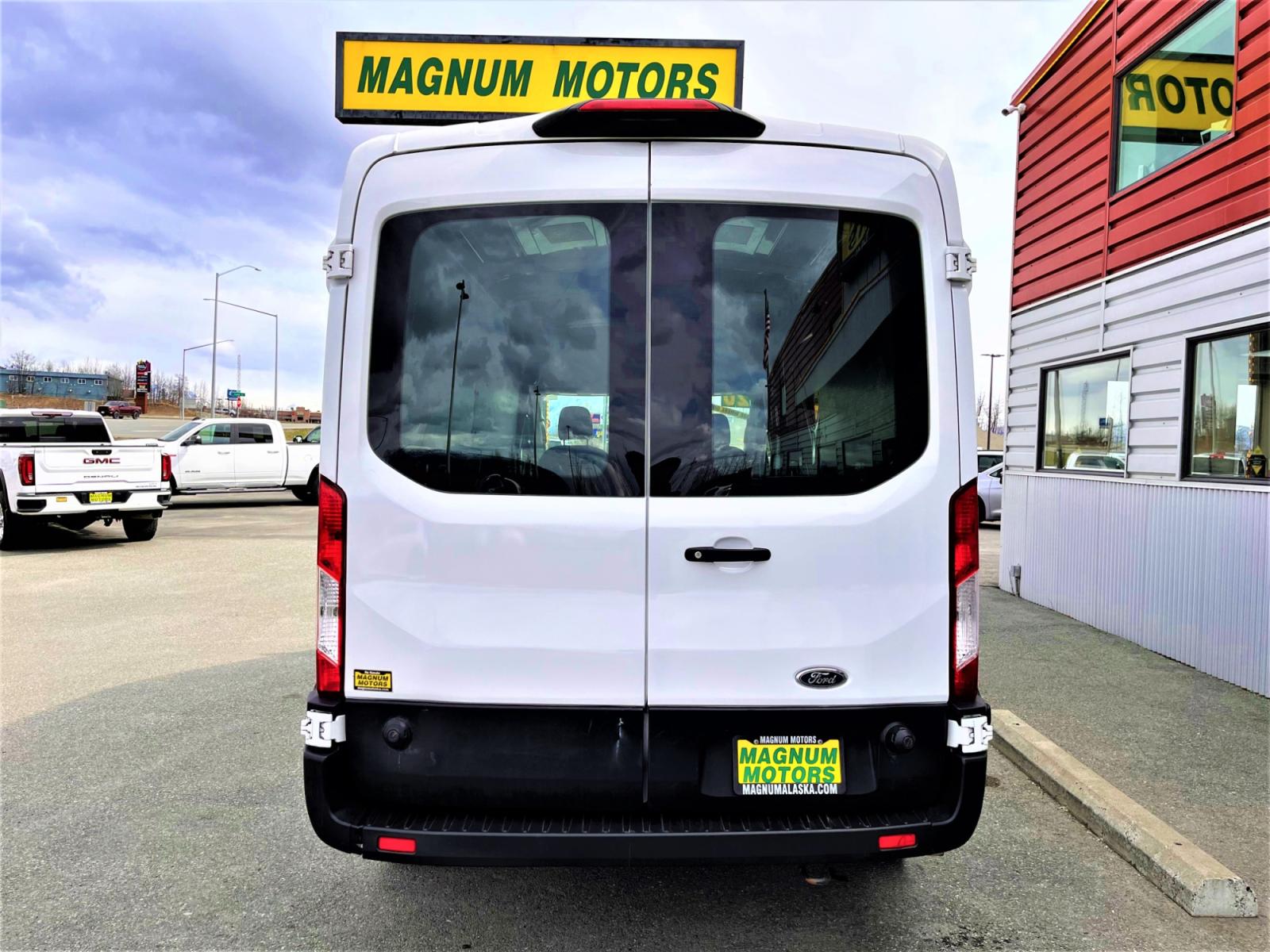 2020 Ford Transit 250 Van Med. Roof w/Sliding Pass. 148-in. WB (1FTBR2C84LK) with an 3.5L V6 DOHC 24V engine, 6A transmission, located at 1960 Industrial Drive, Wasilla, 99654, (907) 376-5555, 61.573475, -149.400146 - Photo #3