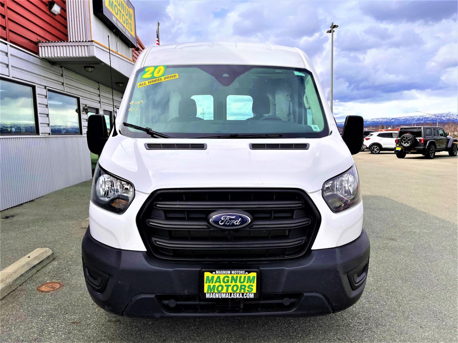 2020 Ford Transit 250 Van Med. Roof w/Sliding Pass. 148-in. WB (1FTBR2C84LK) with an 3.5L V6 DOHC 24V engine, 6A transmission, located at 1960 Industrial Drive, Wasilla, 99654, (907) 376-5555, 61.573475, -149.400146 - Photo #5