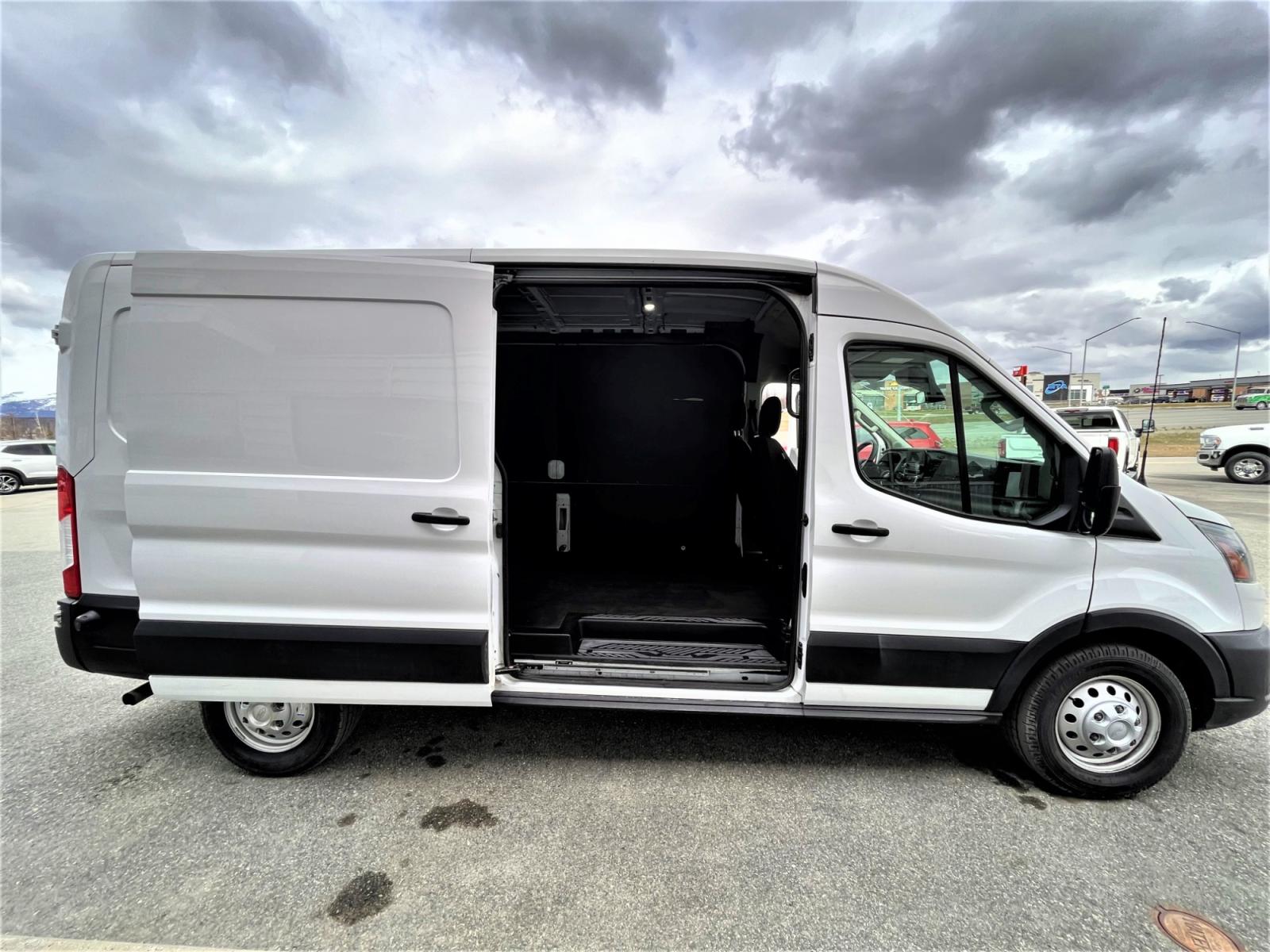 2020 Ford Transit 250 Van Med. Roof w/Sliding Pass. 148-in. WB (1FTBR2C84LK) with an 3.5L V6 DOHC 24V engine, 6A transmission, located at 1960 Industrial Drive, Wasilla, 99654, (907) 376-5555, 61.573475, -149.400146 - Photo #8