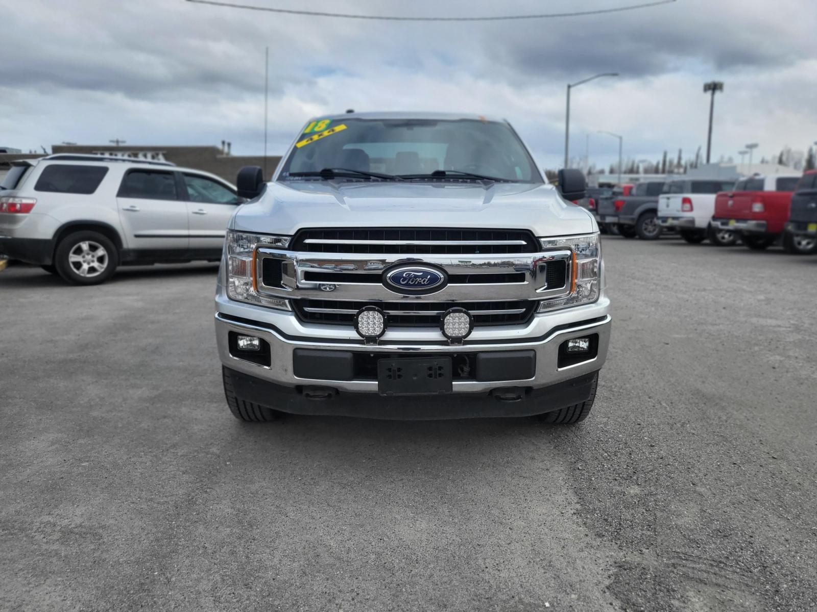 2018 Silver Ford F-150 XLT SuperCrew 6.5-ft. Bed 4WD (1FTEW1EP6JF) with an 2.7L V6 DOHC 24V engine, 6A transmission, located at 44152 Sterling Highway, Soldotna, 99669, (907) 262-5555, 60.484917, -151.062408 - Photo #0