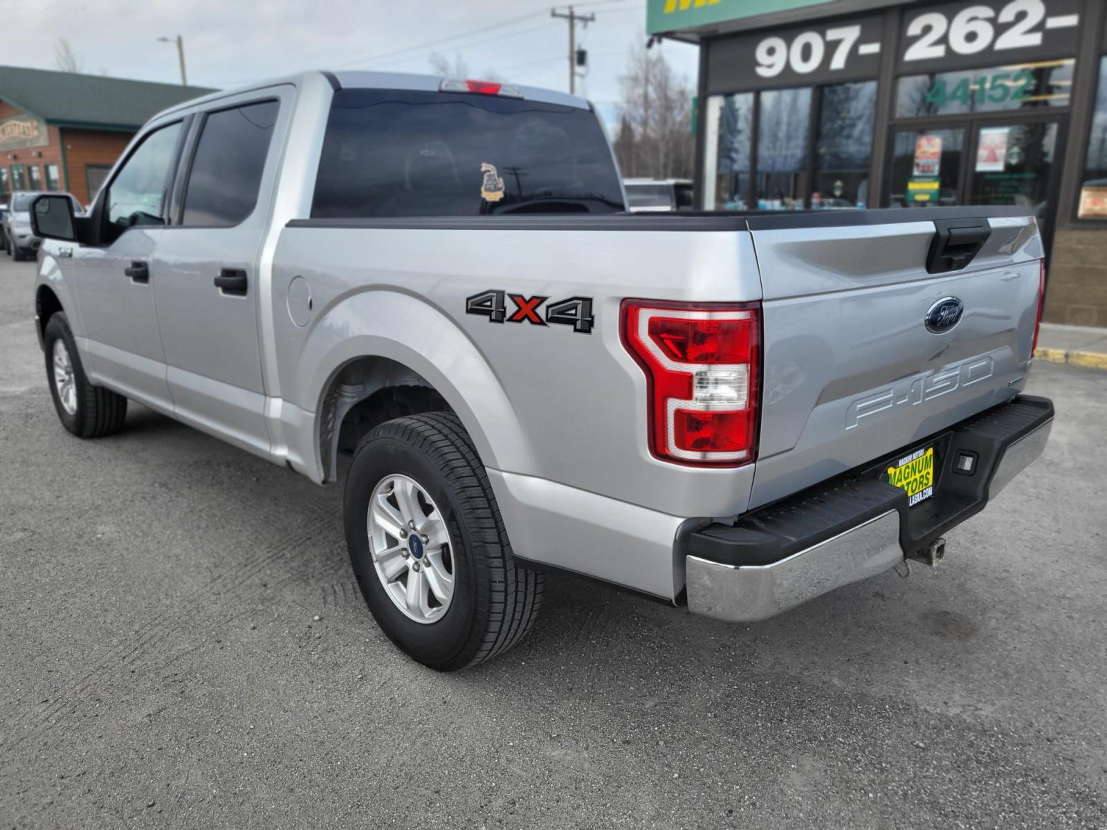 2018 Silver Ford F-150 XLT SuperCrew 6.5-ft. Bed 4WD (1FTEW1EP6JF) with an 2.7L V6 DOHC 24V engine, 6A transmission, located at 44152 Sterling Highway, Soldotna, 99669, (907) 262-5555, 60.484917, -151.062408 - Photo #3