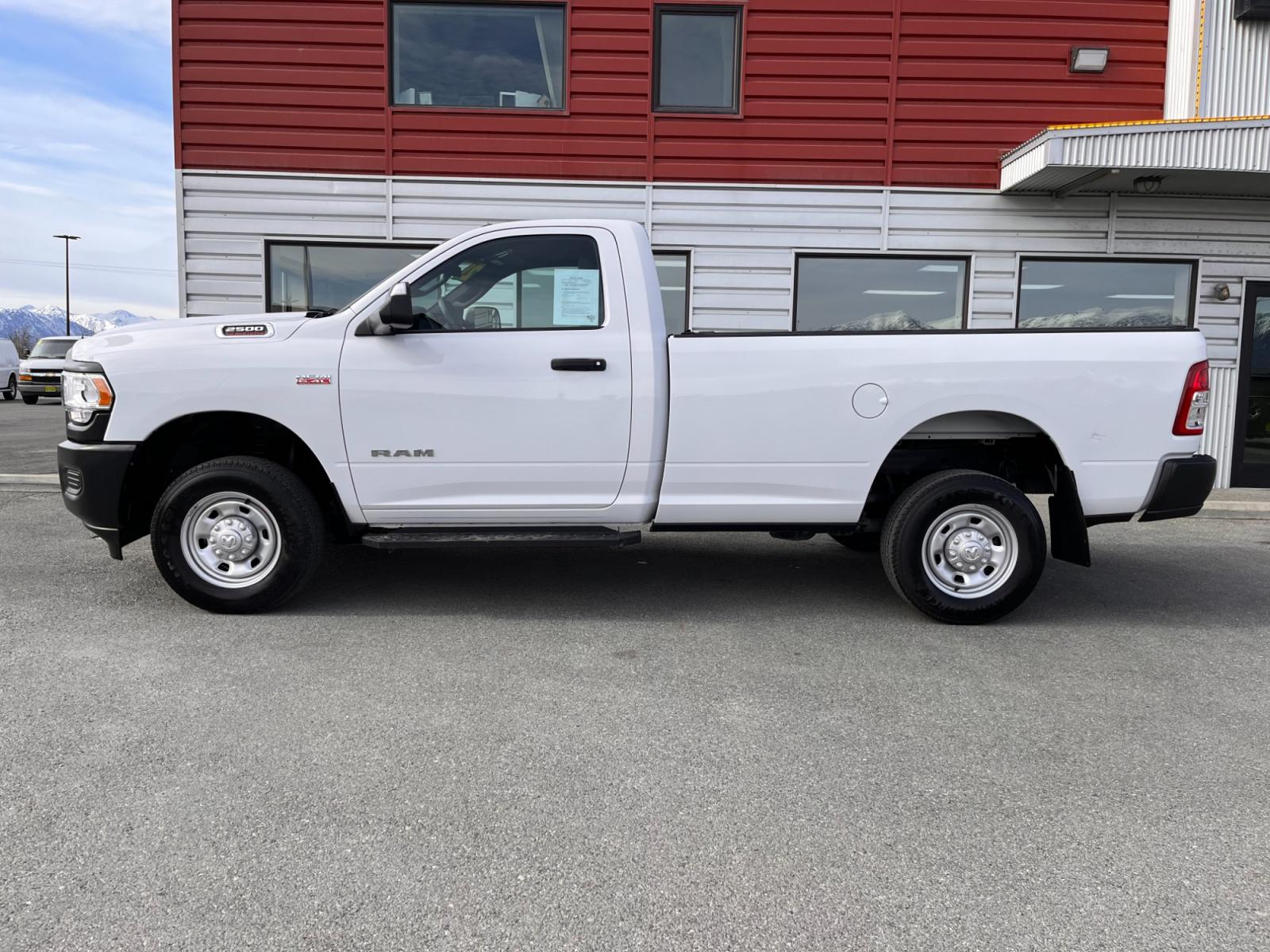 2021 White RAM 2500 Tradesman Regular Cab 4WD (3C6MR5AJ2MG) with an 6.4L V8 engine, 6A transmission, located at 1960 Industrial Drive, Wasilla, 99654, (907) 376-5555, 61.573475, -149.400146 - Photo #2