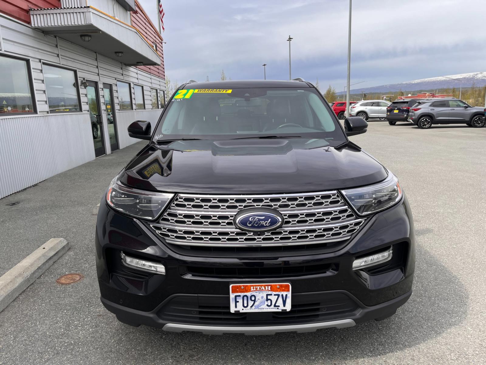 2021 Black Ford Explorer Limited AWD (1FMSK8FH5MG) with an 2.3L L4 DOHC 16V engine, 10A transmission, located at 44152 Sterling Highway, Soldotna, 99669, (907) 262-5555, 60.484917, -151.062408 - Photo #7
