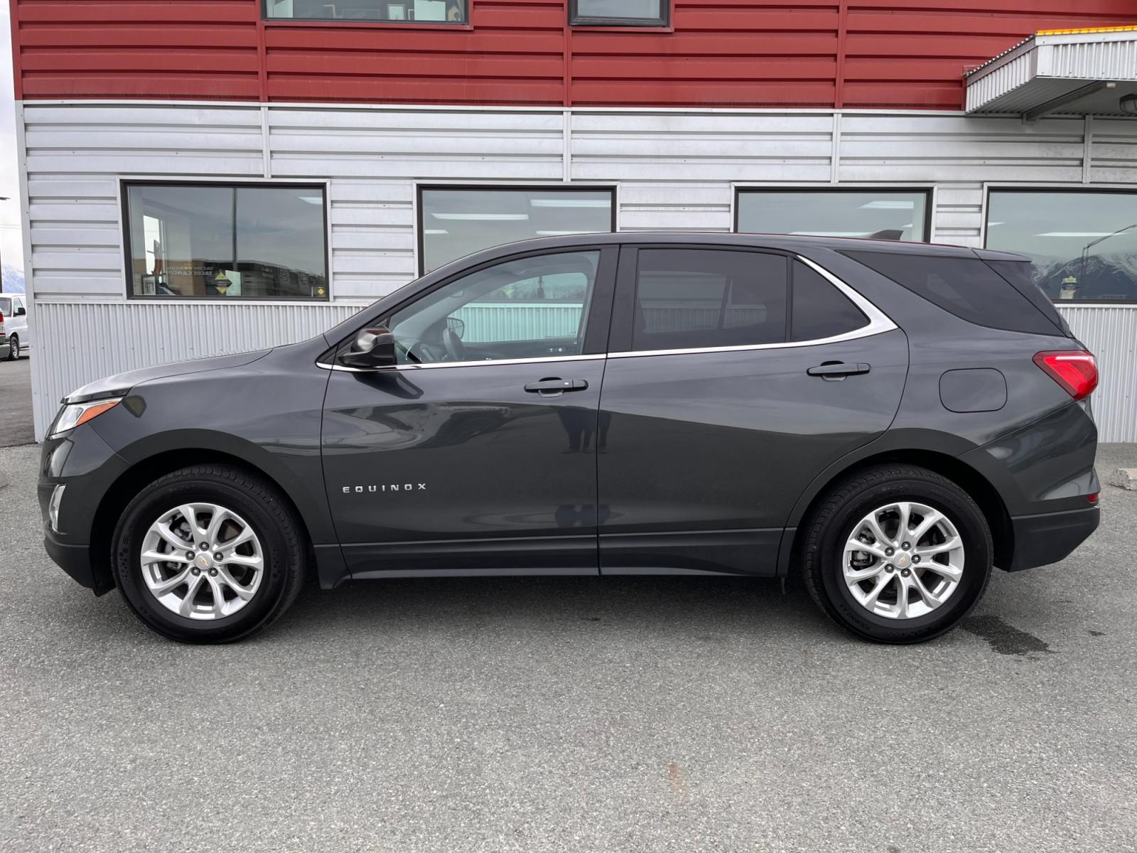 2021 Gray Chevrolet Equinox LT AWD (3GNAXUEV2ML) with an 1.5L L4 DOHC 16V TURBO engine, 6A transmission, located at 1960 Industrial Drive, Wasilla, 99654, (907) 376-5555, 61.573475, -149.400146 - Photo #1