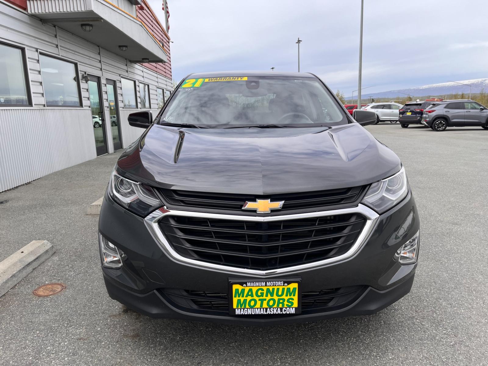 2021 Gray Chevrolet Equinox LT AWD (3GNAXUEV2ML) with an 1.5L L4 DOHC 16V TURBO engine, 6A transmission, located at 1960 Industrial Drive, Wasilla, 99654, (907) 376-5555, 61.573475, -149.400146 - Photo #5