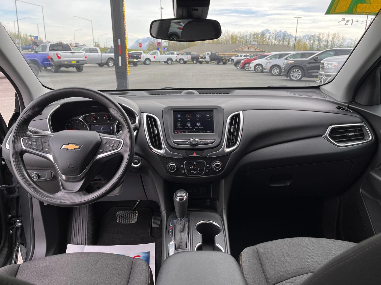 2021 Gray Chevrolet Equinox LT AWD (3GNAXUEV2ML) with an 1.5L L4 DOHC 16V TURBO engine, 6A transmission, located at 1960 Industrial Drive, Wasilla, 99654, (907) 376-5555, 61.573475, -149.400146 - Photo #9
