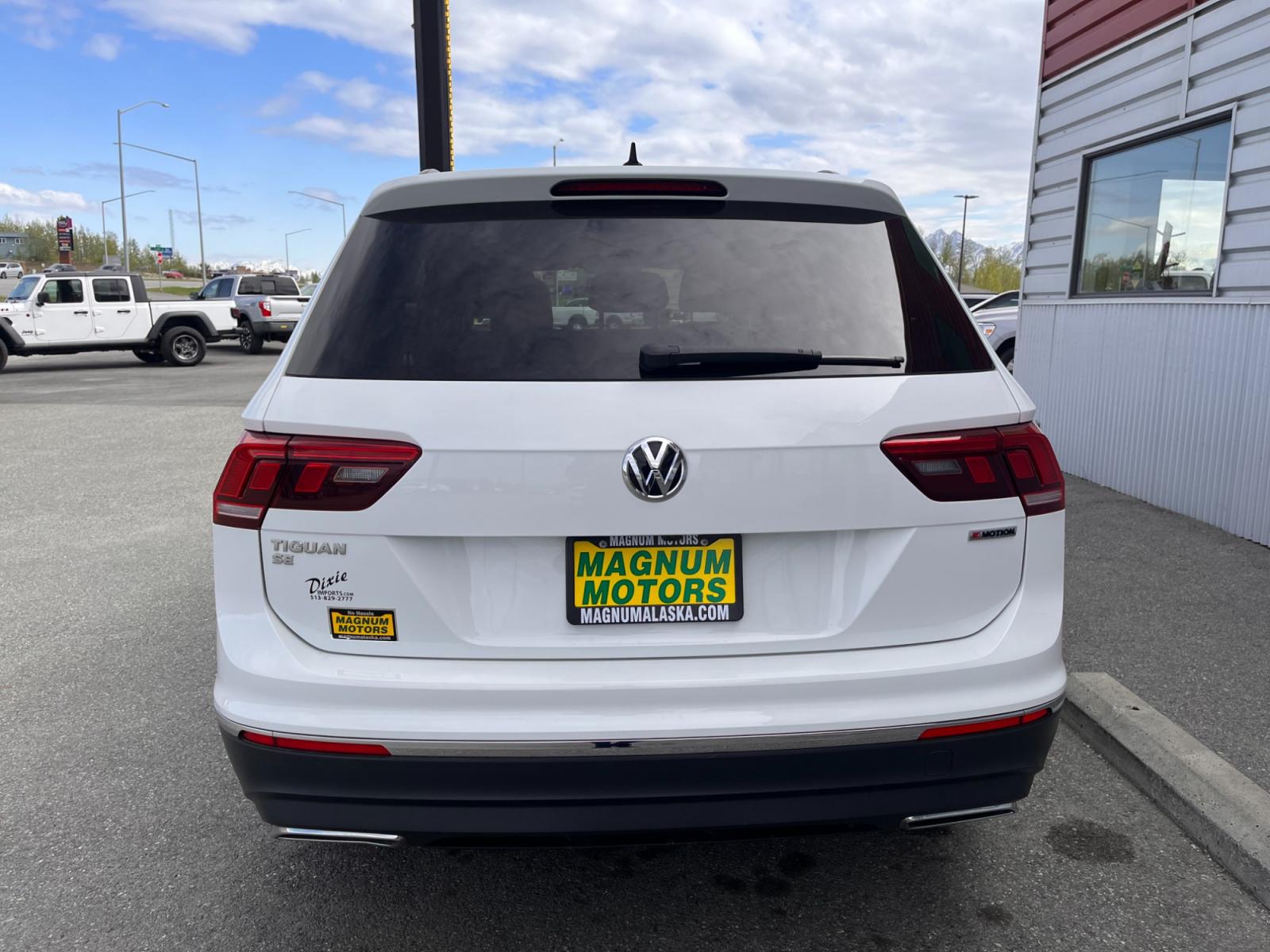 2020 Volkswagen Tiguan SE 4Motion AWD (3VV2B7AX8LM) with an 2.0L L4 DOHC 16V TURBO engine, 8A transmission, located at 1960 Industrial Drive, Wasilla, 99654, (907) 376-5555, 61.573475, -149.400146 - Photo #4