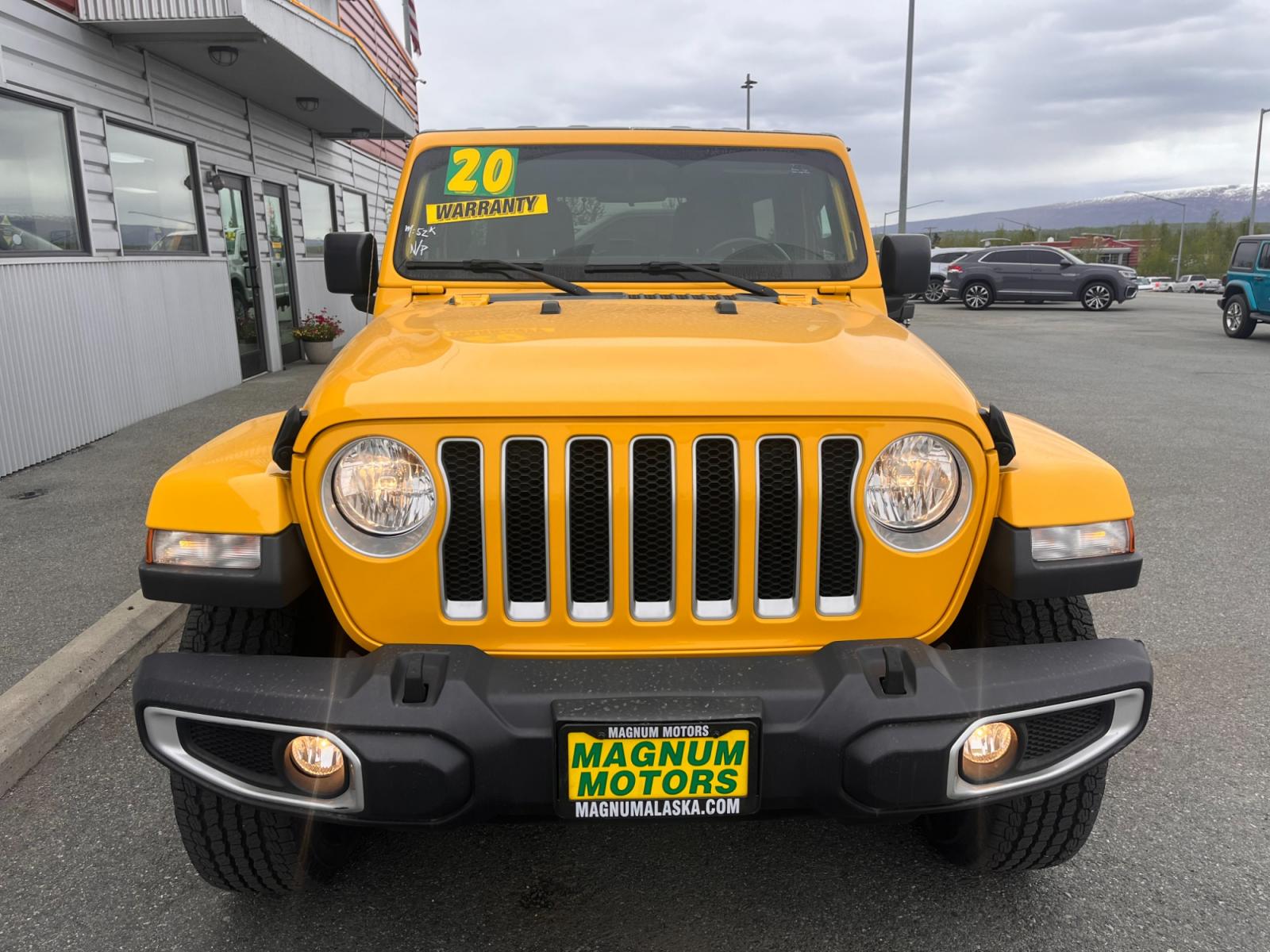 2020 Jeep Wrangler Unlimited Sahara (1C4HJXEN2LW) with an 2.0L L4 DOHC 16V TURBO engine, 6A transmission, located at 44152 Sterling Highway, Soldotna, 99669, (907) 262-5555, 60.484917, -151.062408 - Photo #6