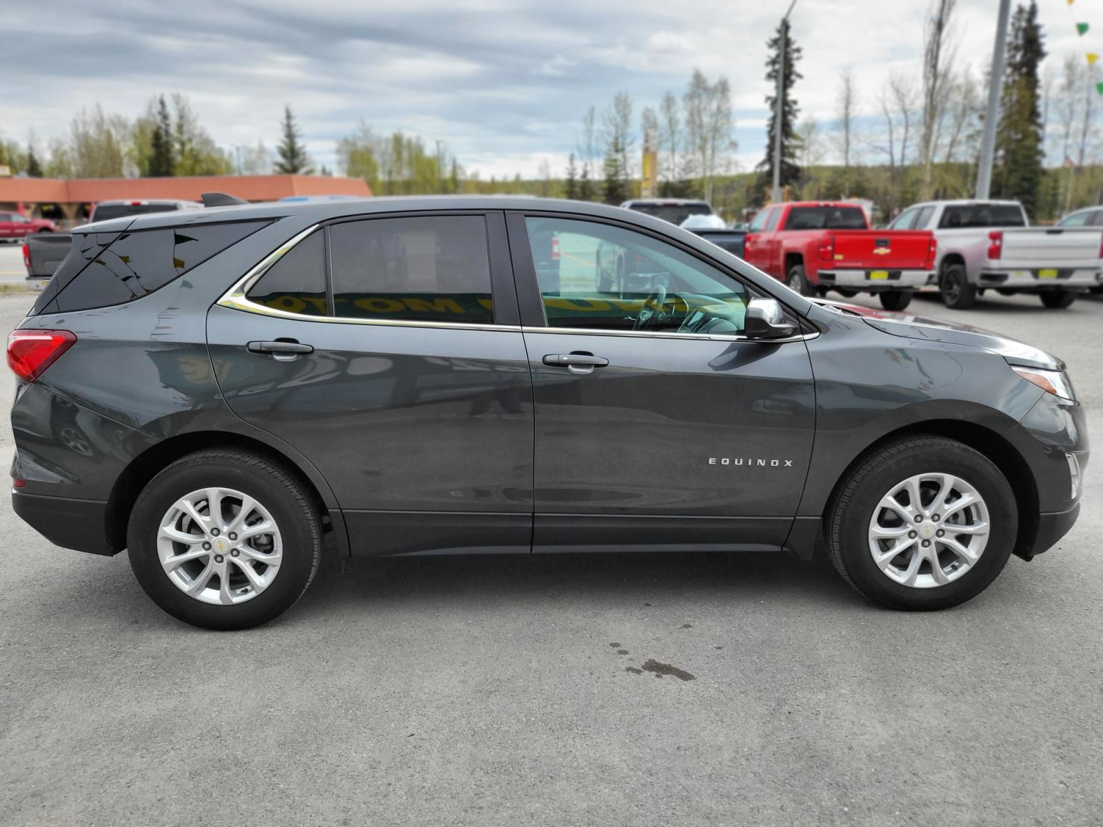 2021 Gray /gray Chevrolet Equinox LT AWD (3GNAXUEVXML) with an 1.5L L4 DOHC 16V TURBO engine, 6A transmission, located at 44152 Sterling Highway, Soldotna, 99669, (907) 262-5555, 60.484917, -151.062408 - Photo #7