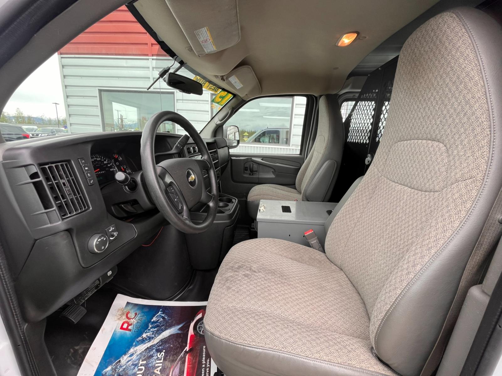 2015 Chevrolet Express 2500 Cargo FFV (1GCWGFCFXF1) with an 4.8L V8 FFV engine, 6-Speed Automatic transmission, located at 1960 Industrial Drive, Wasilla, 99654, (907) 376-5555, 61.573475, -149.400146 - Photo #6