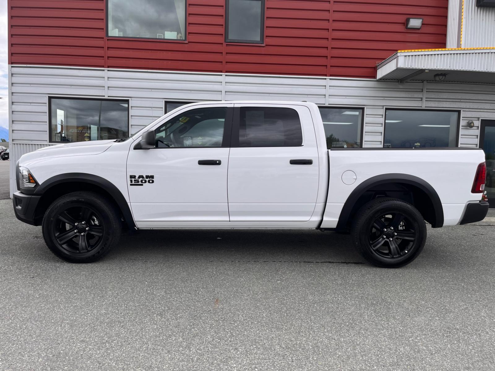2022 RAM 1500 Classic Warlock Crew Cab SWB 4WD (1C6RR7LG2NS) with an 3.6L V6 DOHC 24V FFV engine, 8A transmission, located at 44152 Sterling Highway, Soldotna, 99669, (907) 262-5555, 60.484917, -151.062408 - Photo #0