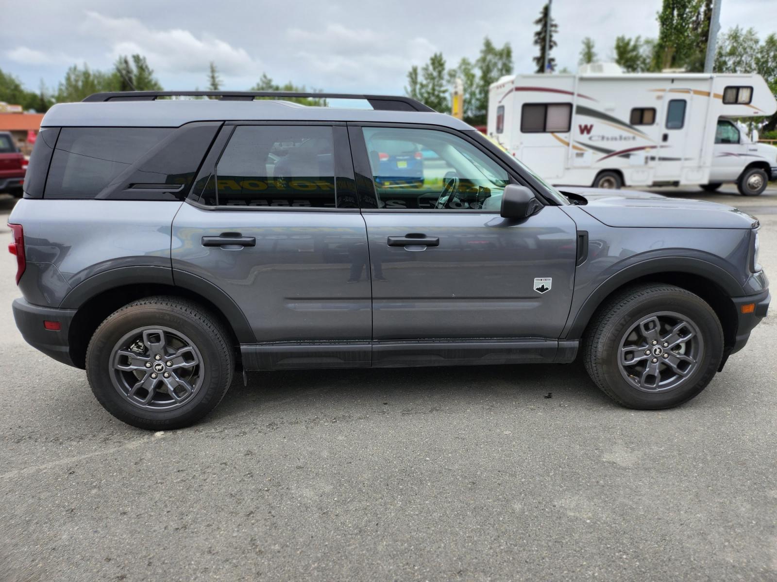 2021 Gray /GRAY Ford Bronco Sport Big Bend (3FMCR9B66MR) with an 1.5L L3 engine, 8A transmission, located at 44152 Sterling Highway, Soldotna, 99669, (907) 262-5555, 60.484917, -151.062408 - Photo #7