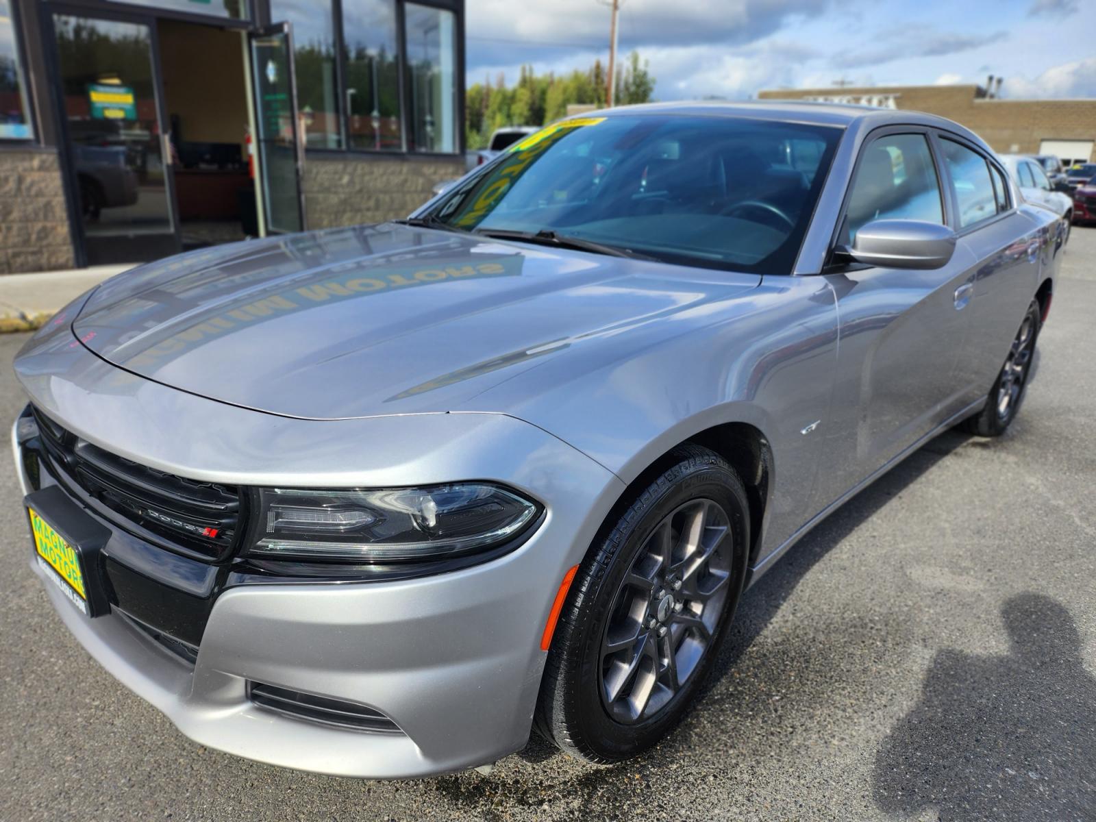 2018 /BLACK LEATHER Dodge Charger SXT AWD (2C3CDXJGXJH) with an 3.6L V6 DOHC 24V engine, 8A transmission, located at 44152 Sterling Highway, Soldotna, 99669, (907) 262-5555, 60.484917, -151.062408 - Photo #3