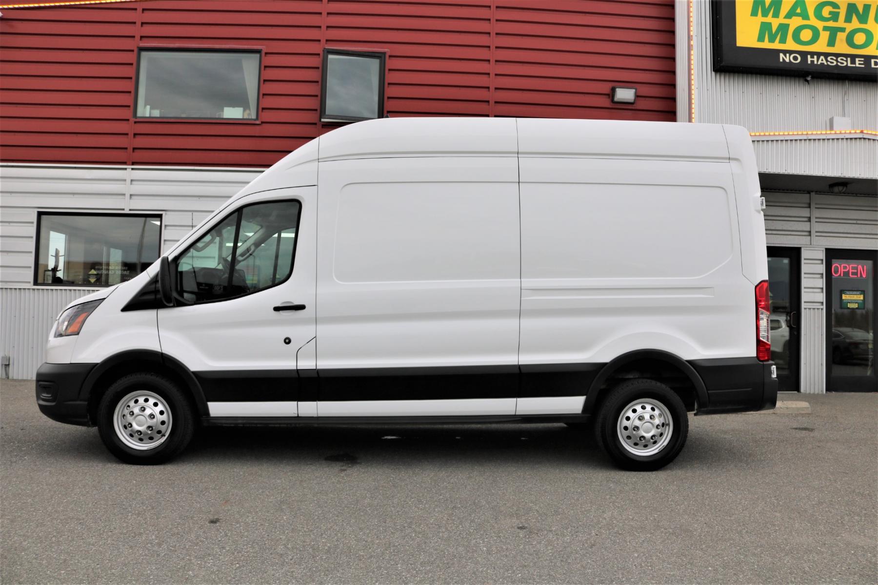2022 Ford Transit 250 Van High Roof w/Sliding Pass. 148-in. WB (1FTBR2X86NK) with an 3.5L V6 DOHC 24V engine, 6A transmission, located at 44152 Sterling Highway, Soldotna, 99669, (907) 262-5555, 60.484917, -151.062408 - Photo #0