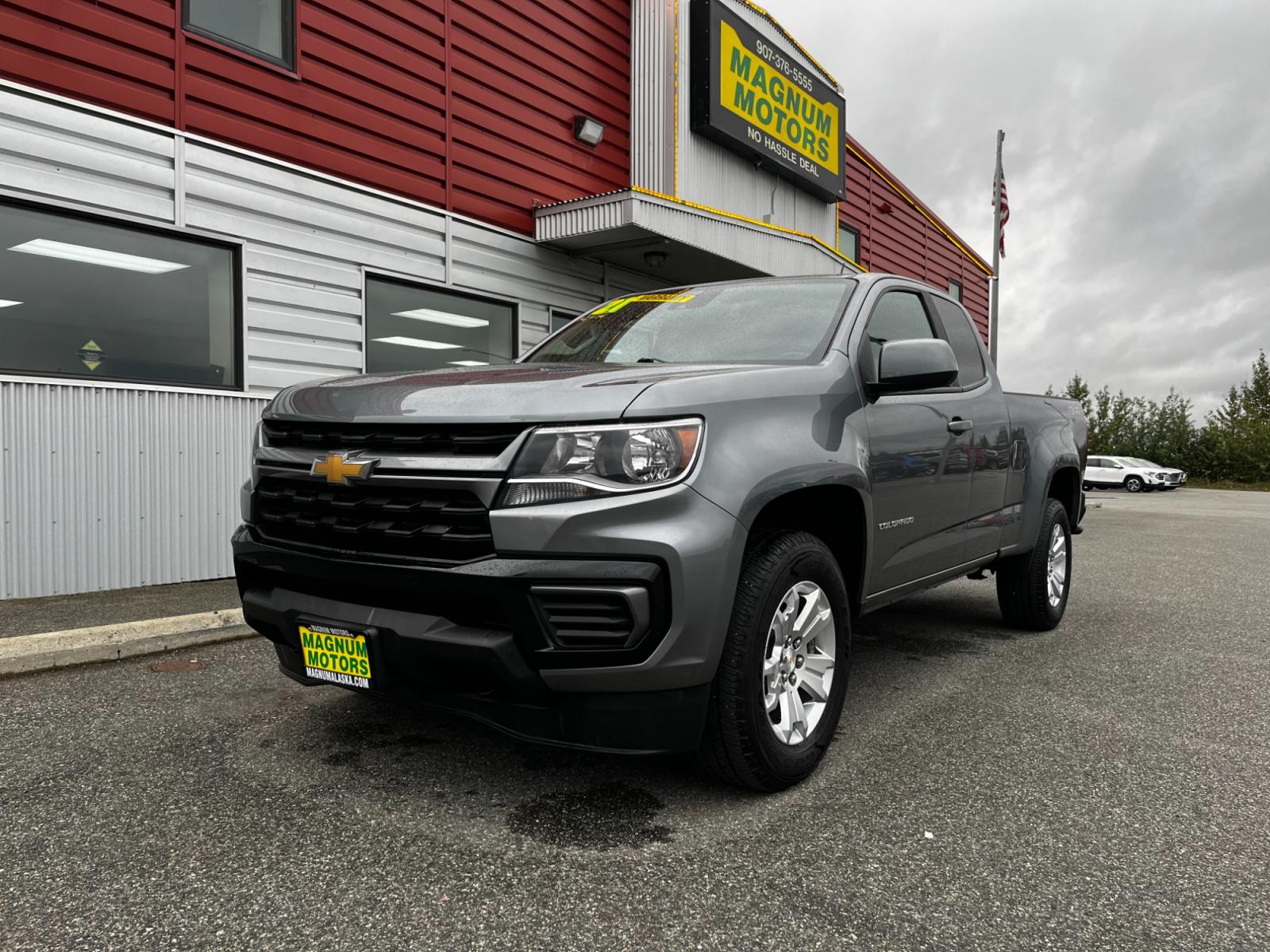 2021 Chevrolet Colorado LT Ext. Cab 4WD (1GCHTCEA0M1) with an 2.5L L4 DOHC 16V GAS engine, 6A transmission, located at 44152 Sterling Highway, Soldotna, 99669, (907) 262-5555, 60.484917, -151.062408 - Photo #2