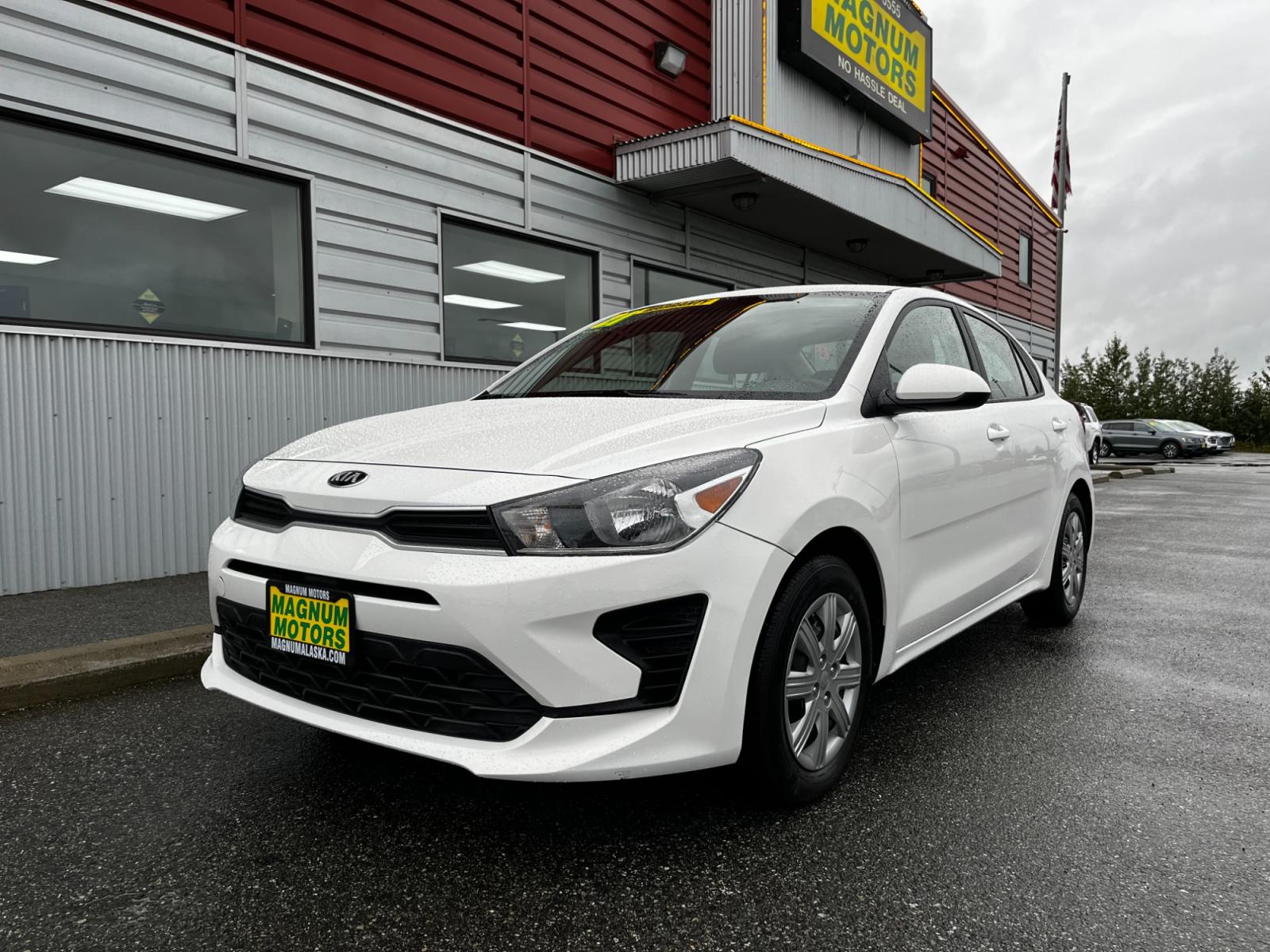 2021 Kia Rio LX (3KPA24ADXME) with an 1.6L L4 DOHC 16V engine, 6A transmission, located at 44152 Sterling Highway, Soldotna, 99669, (907) 262-5555, 60.484917, -151.062408 - Photo #2