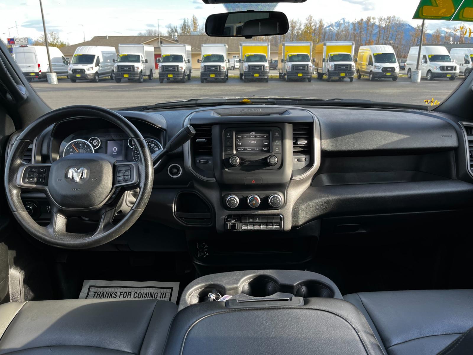 2022 Black /Gray RAM 3500 Crew Cab 4WD DRW (3C7WRTCJ8NG) with an 6.4L V8 OHV 16V engine, 6A transmission, located at 1960 Industrial Drive, Wasilla, 99654, (907) 376-5555, 61.573475, -149.400146 - Photo #10