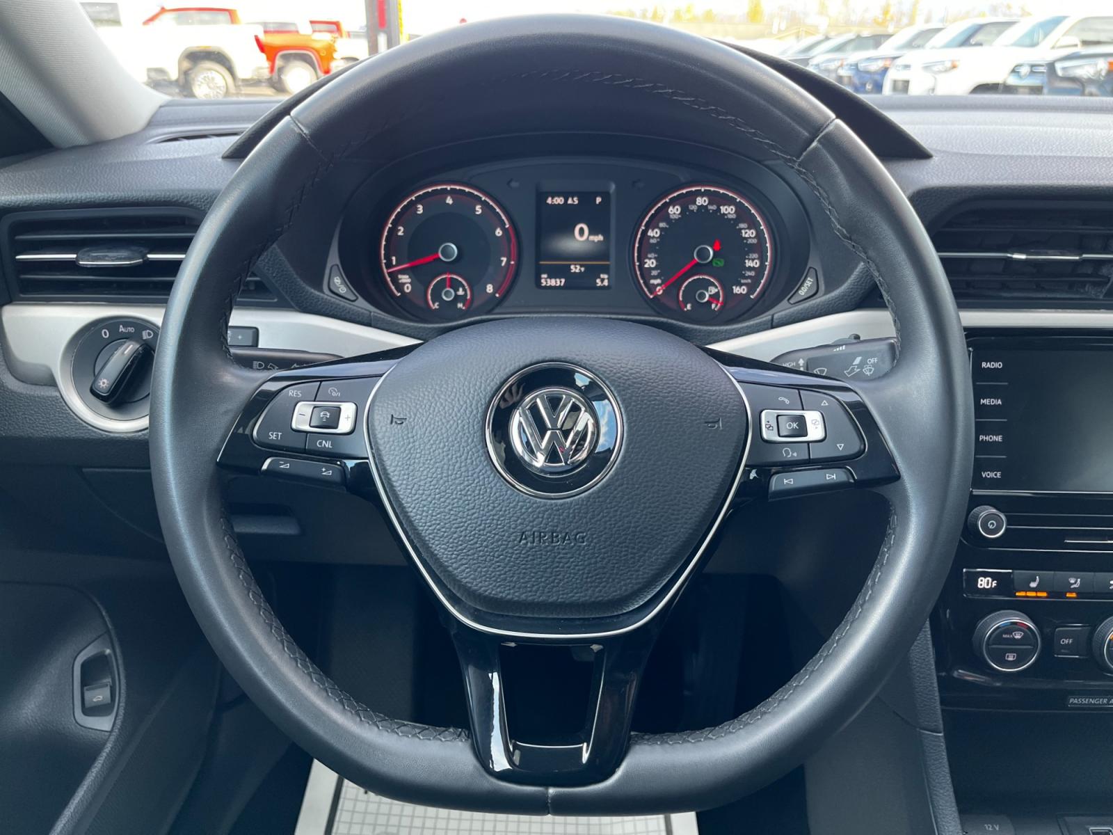 2021 Gray /Black Volkswagen Passat SE (1VWSA7A3XMC) with an 2.0L L4 DOHC 16V engine, 6A transmission, located at 44152 Sterling Highway, Soldotna, 99669, (907) 262-5555, 60.484917, -151.062408 - Photo #15
