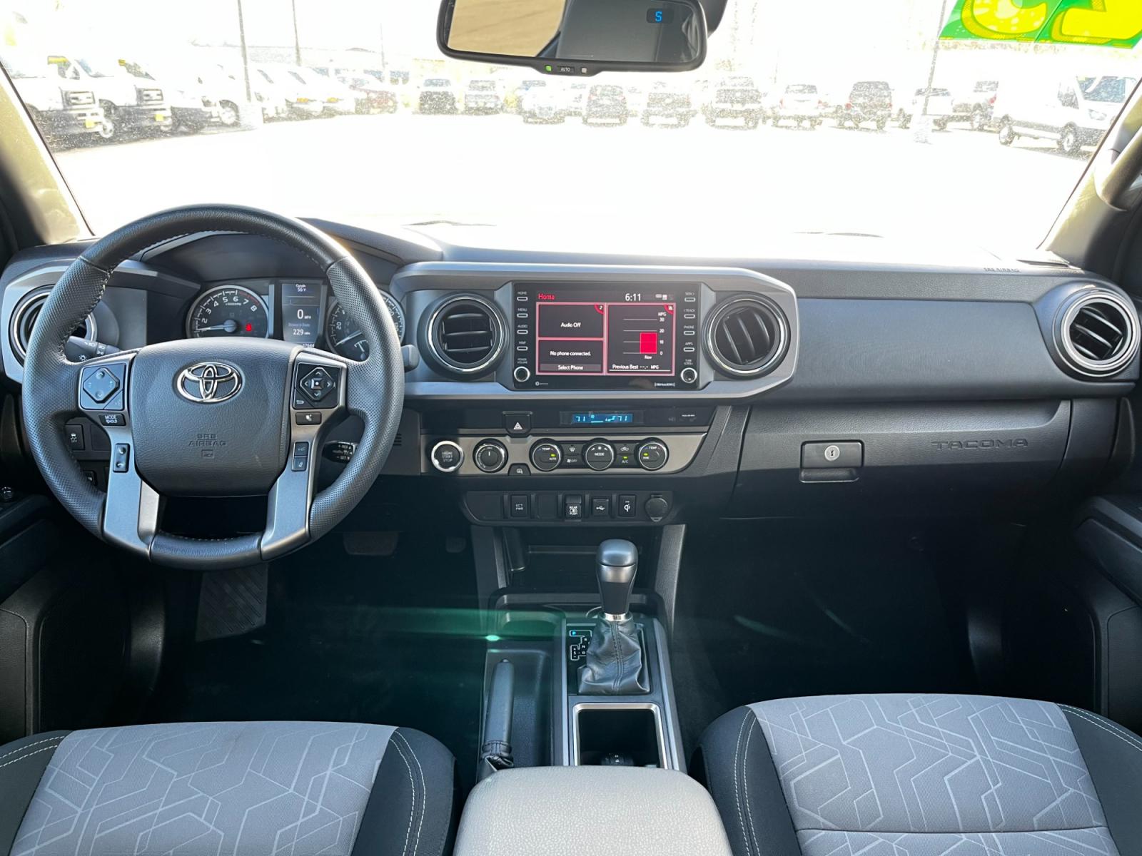 2023 Electric Lime /Black Toyota Tacoma SR5 Double Cab Long Bed V6 6AT 4WD (3TYCZ5AN4PT) with an 3.5L V6 DOHC 24V engine, 6A transmission, located at 1960 Industrial Drive, Wasilla, 99654, (907) 376-5555, 61.573475, -149.400146 - Photo #15
